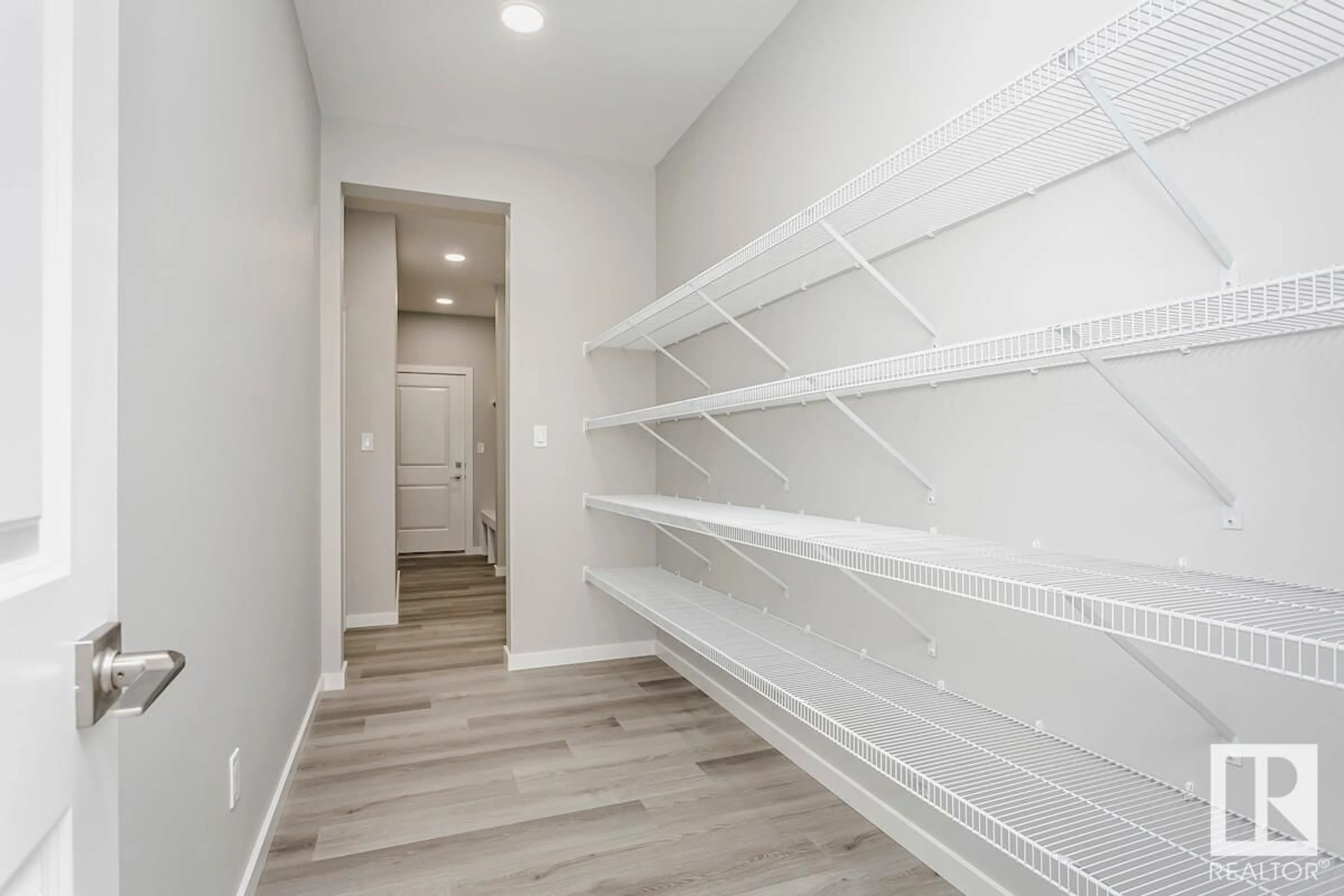 Storage room or clothes room or walk-in closet for 7252 182 AV NW, Edmonton Alberta T5Z0J1