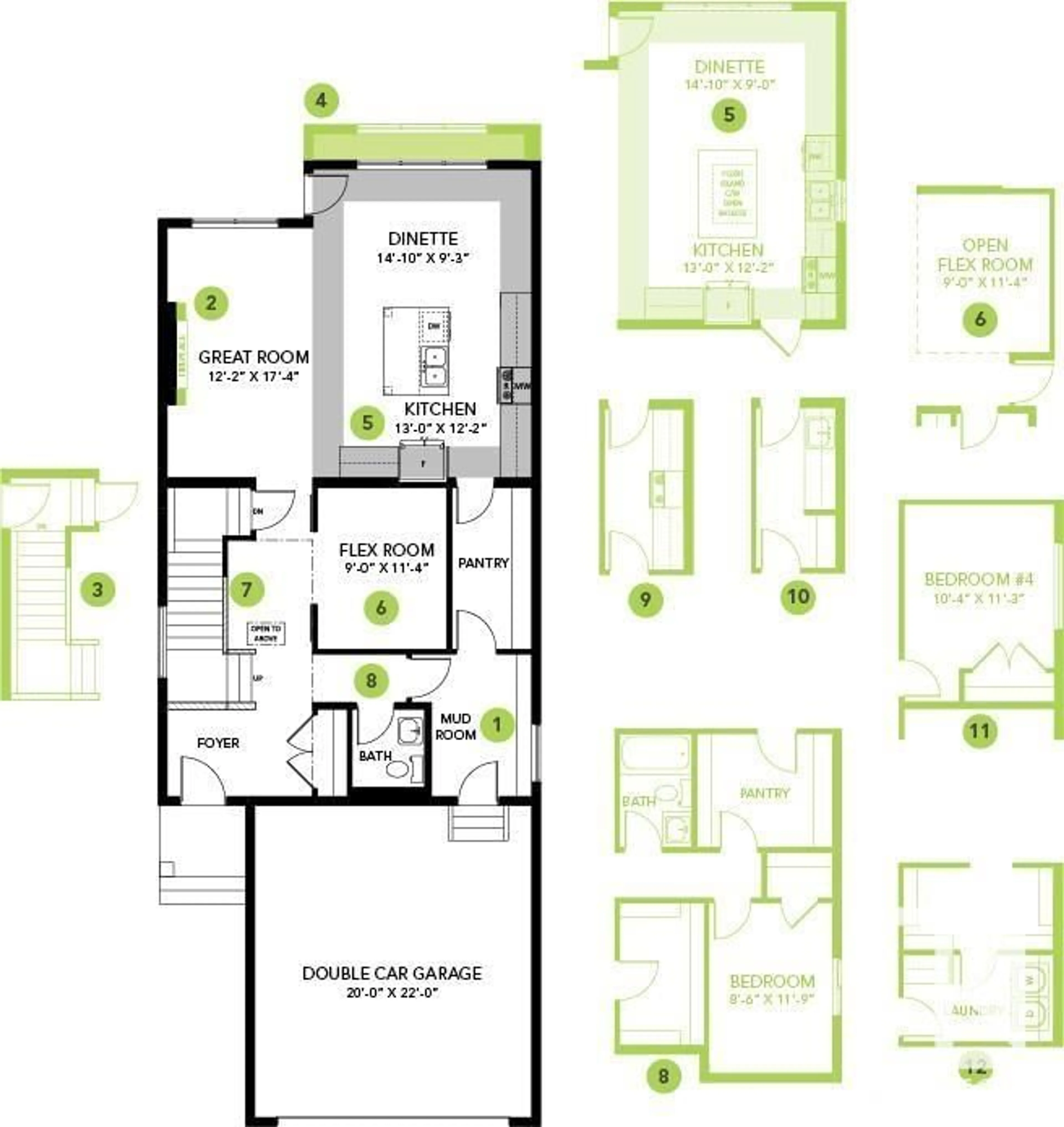 Floor plan for 7147 182 AV NW, Edmonton Alberta T5Z0J1