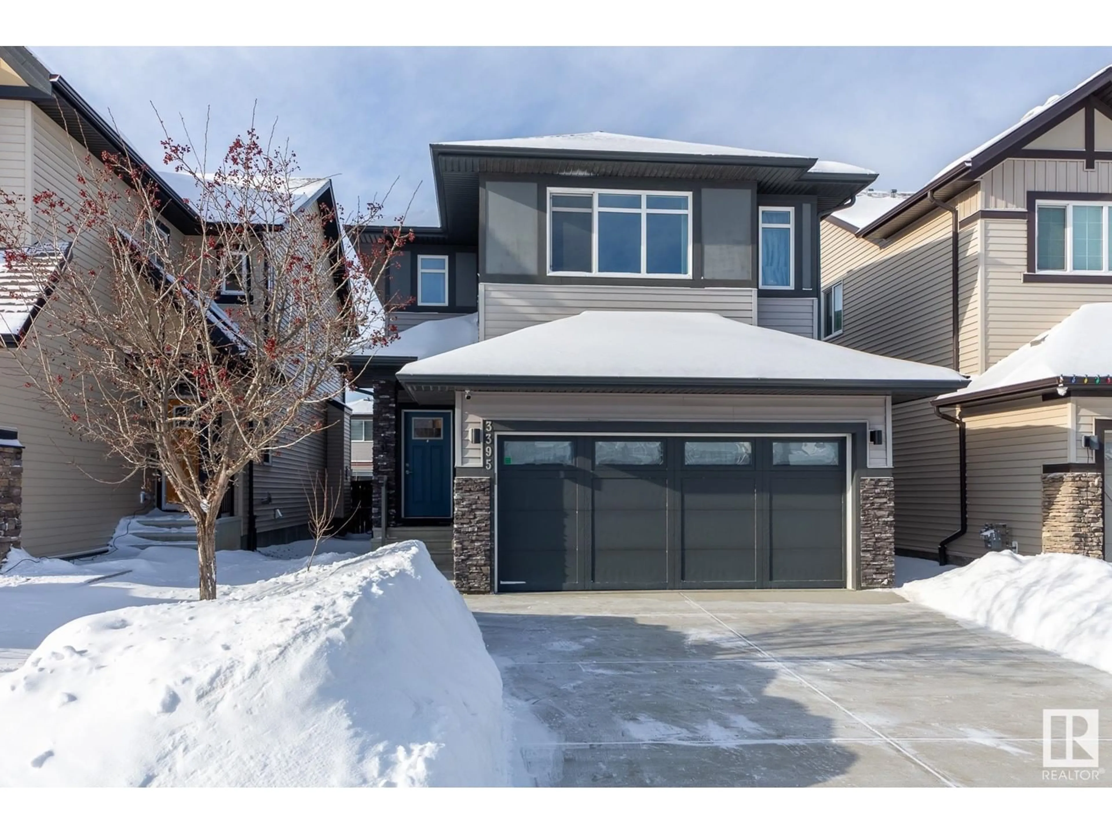 Home with brick exterior material, street for 3395 PARKER LO SW, Edmonton Alberta T6W3A8