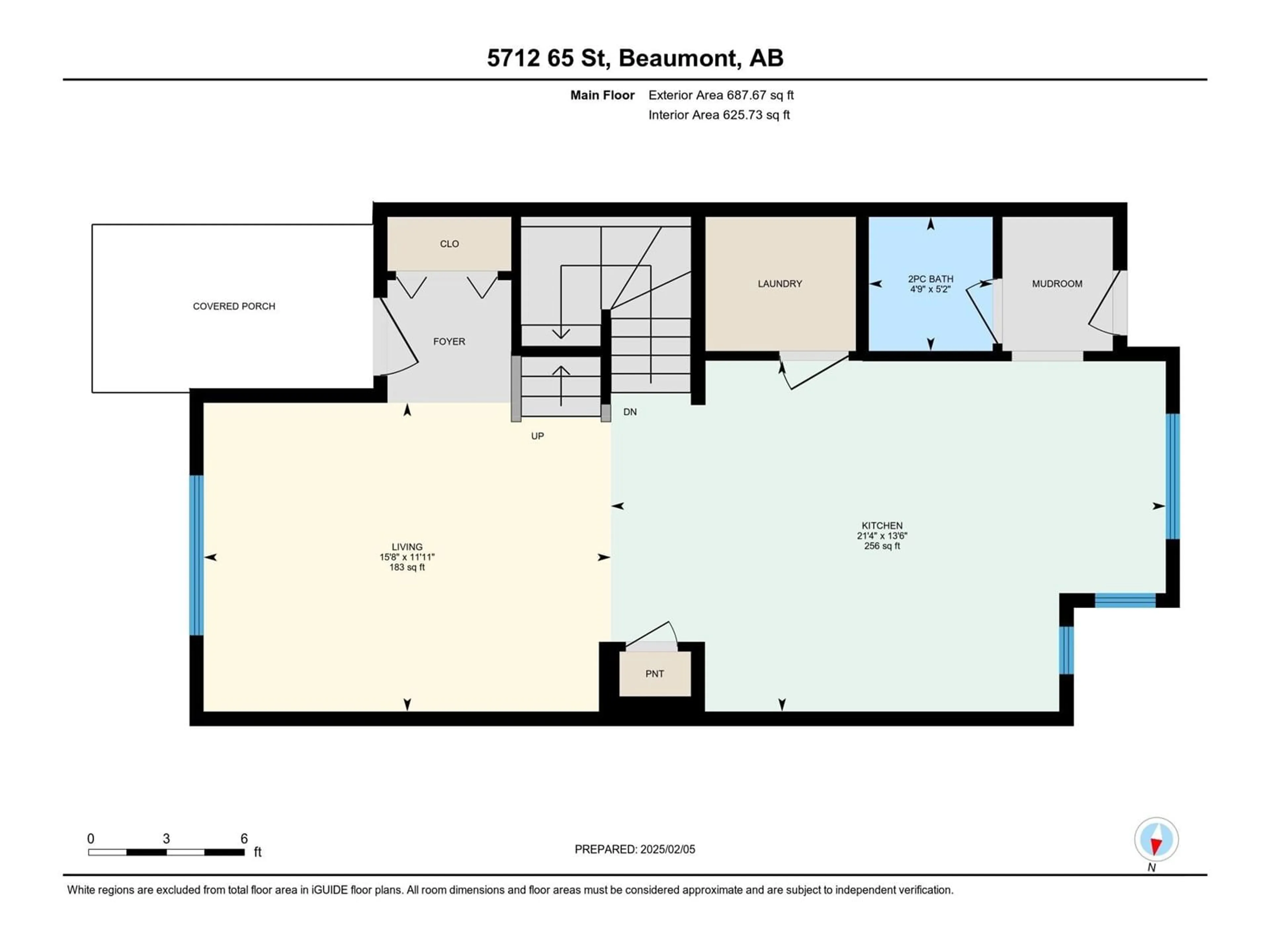 Floor plan for 5712 65 ST, Beaumont Alberta T4X2A4