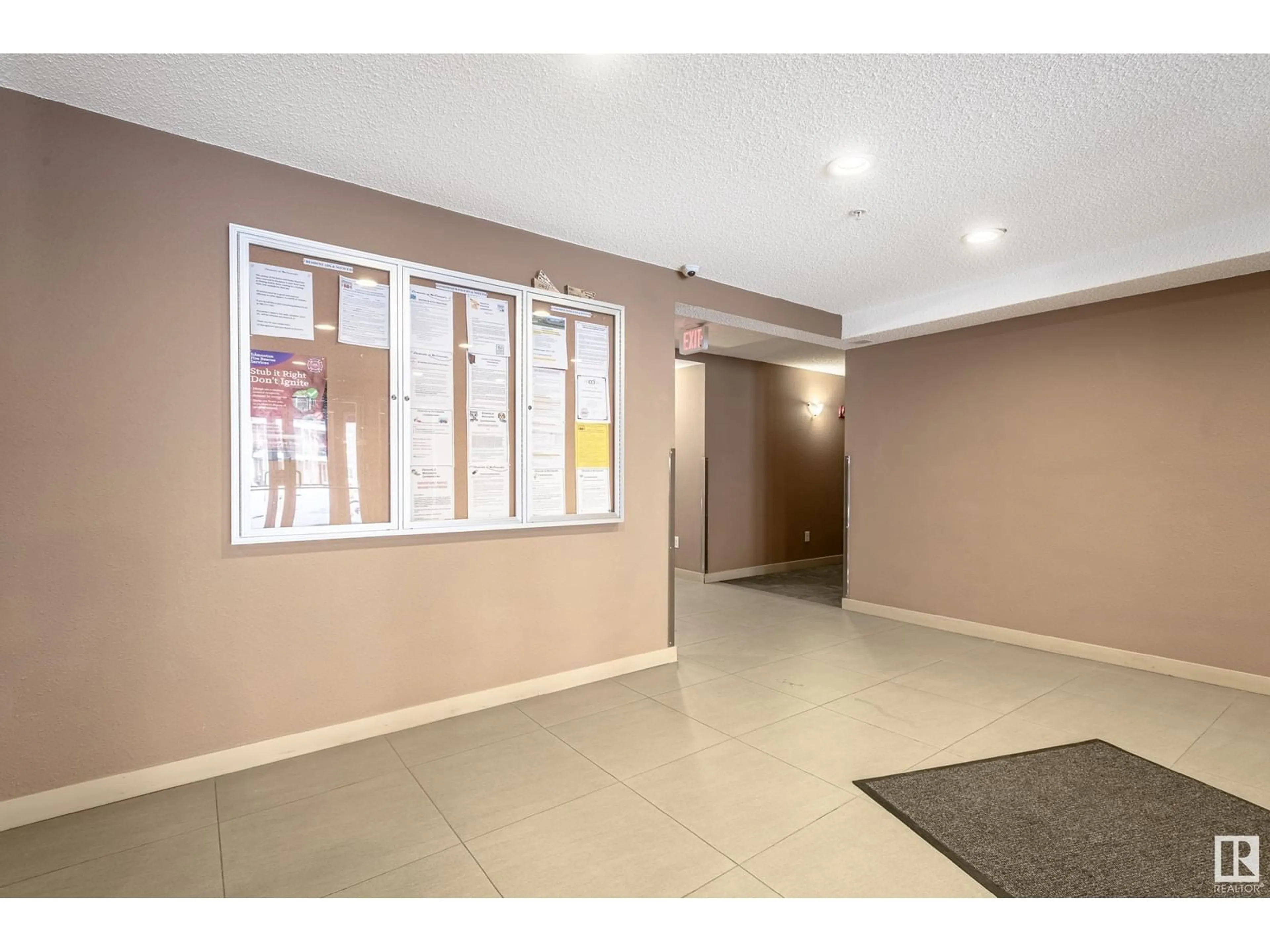 Indoor foyer for #213 1080 McConachie BV NW, Edmonton Alberta T5Y0X2