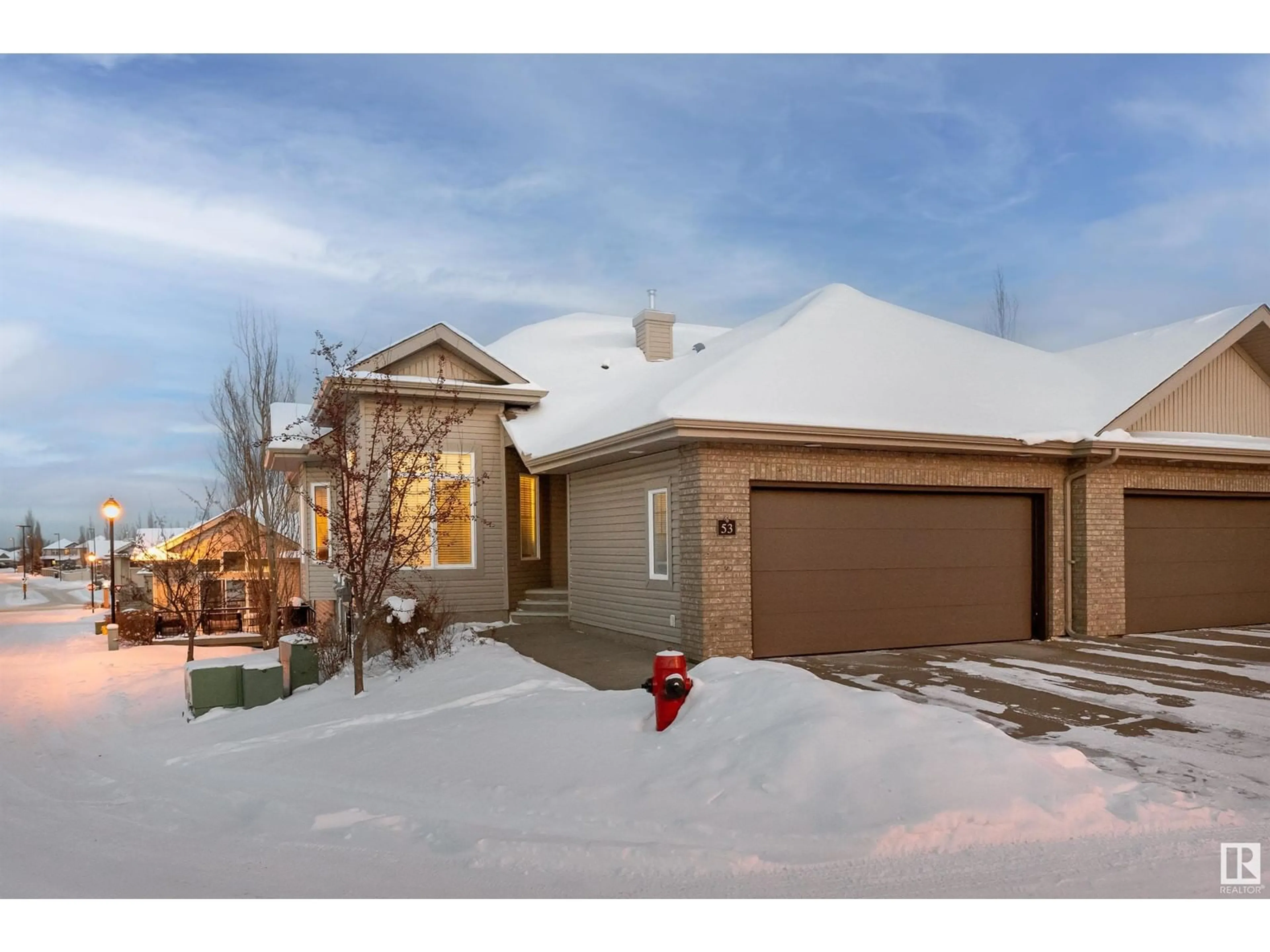 Home with brick exterior material, street for #53 700 REGENCY DR, Sherwood Park Alberta T8A6N3