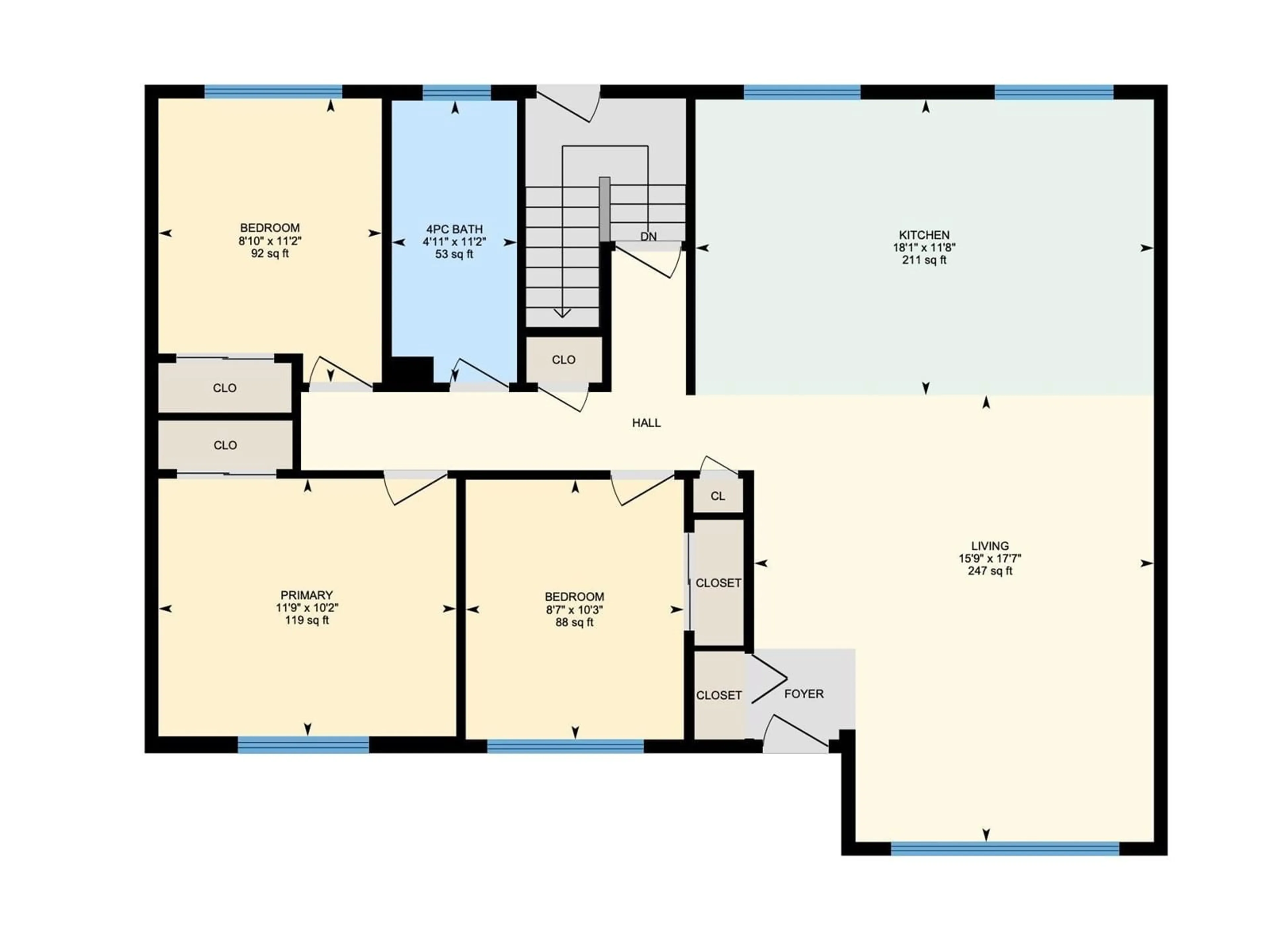 Floor plan for 49 CRANE RD, Sherwood Park Alberta T8A5N1