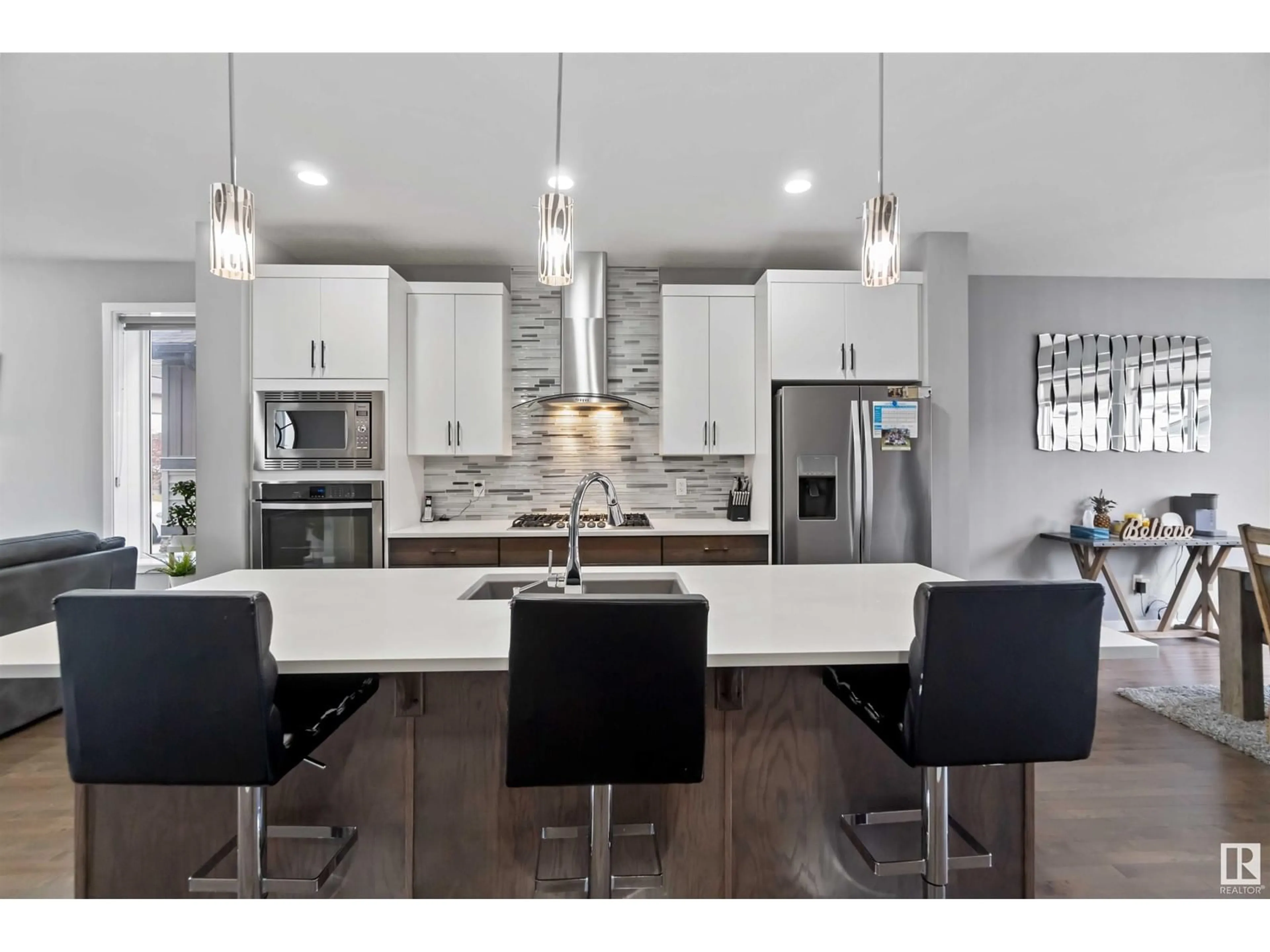 Open concept kitchen, unknown for 17816 59 ST NW, Edmonton Alberta T5Y0W8