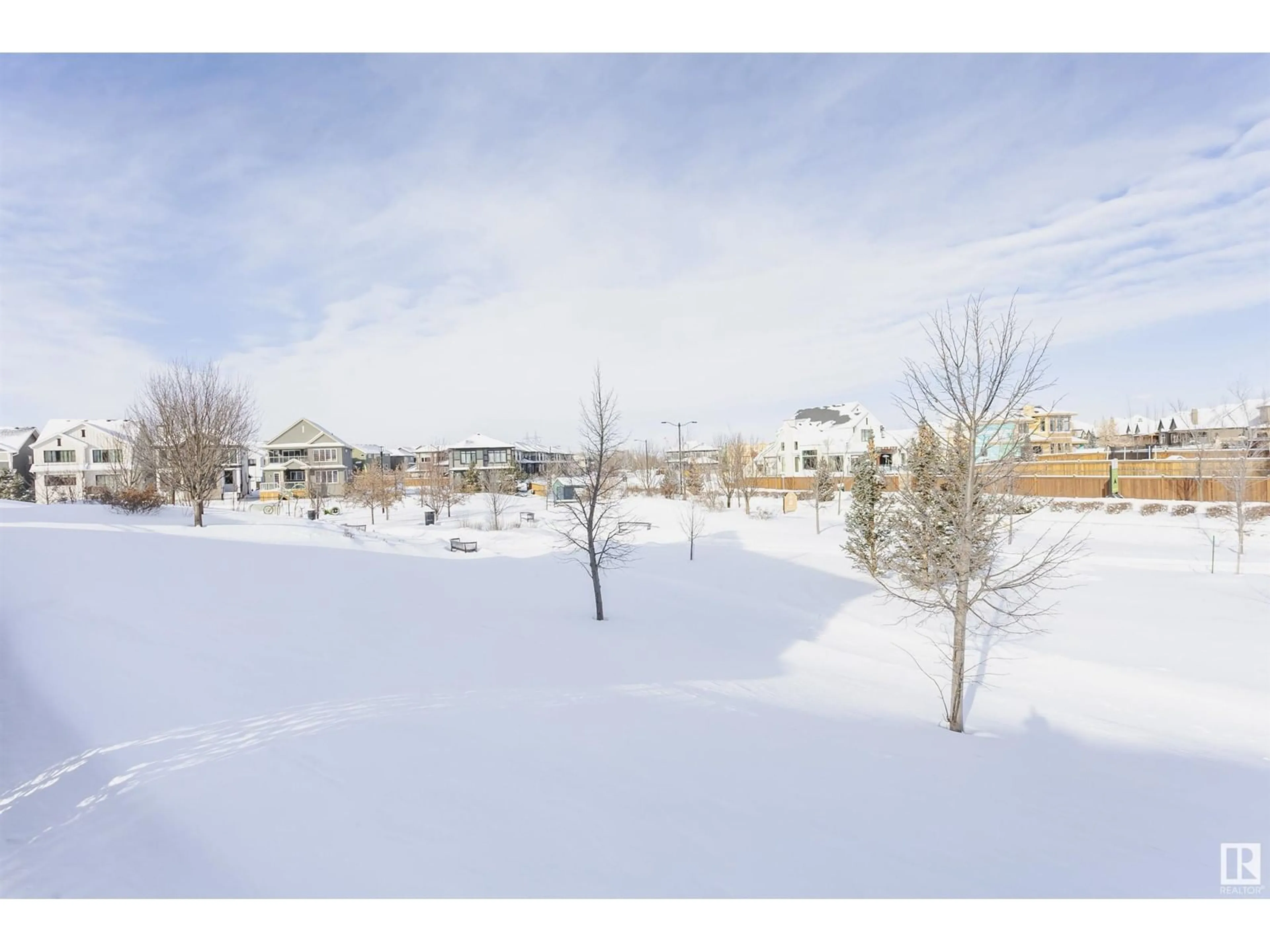 A pic from outside/outdoor area/front of a property/back of a property/a pic from drone, mountain view for SW - 1201 HAINSTOCK GR, Edmonton Alberta T6W3B6