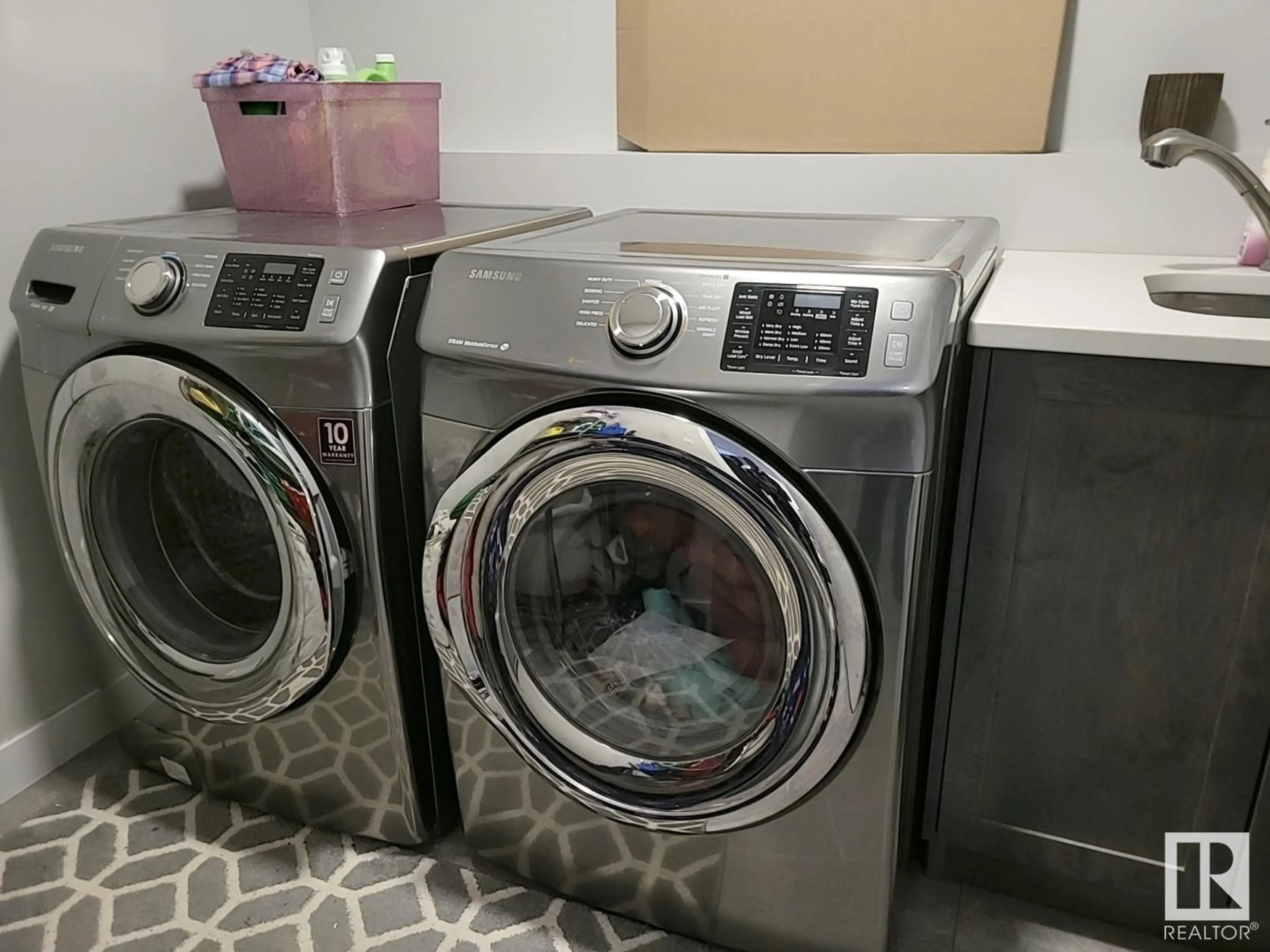 Laundry room for NW - 9846 162 ST, Edmonton Alberta T5P3L2