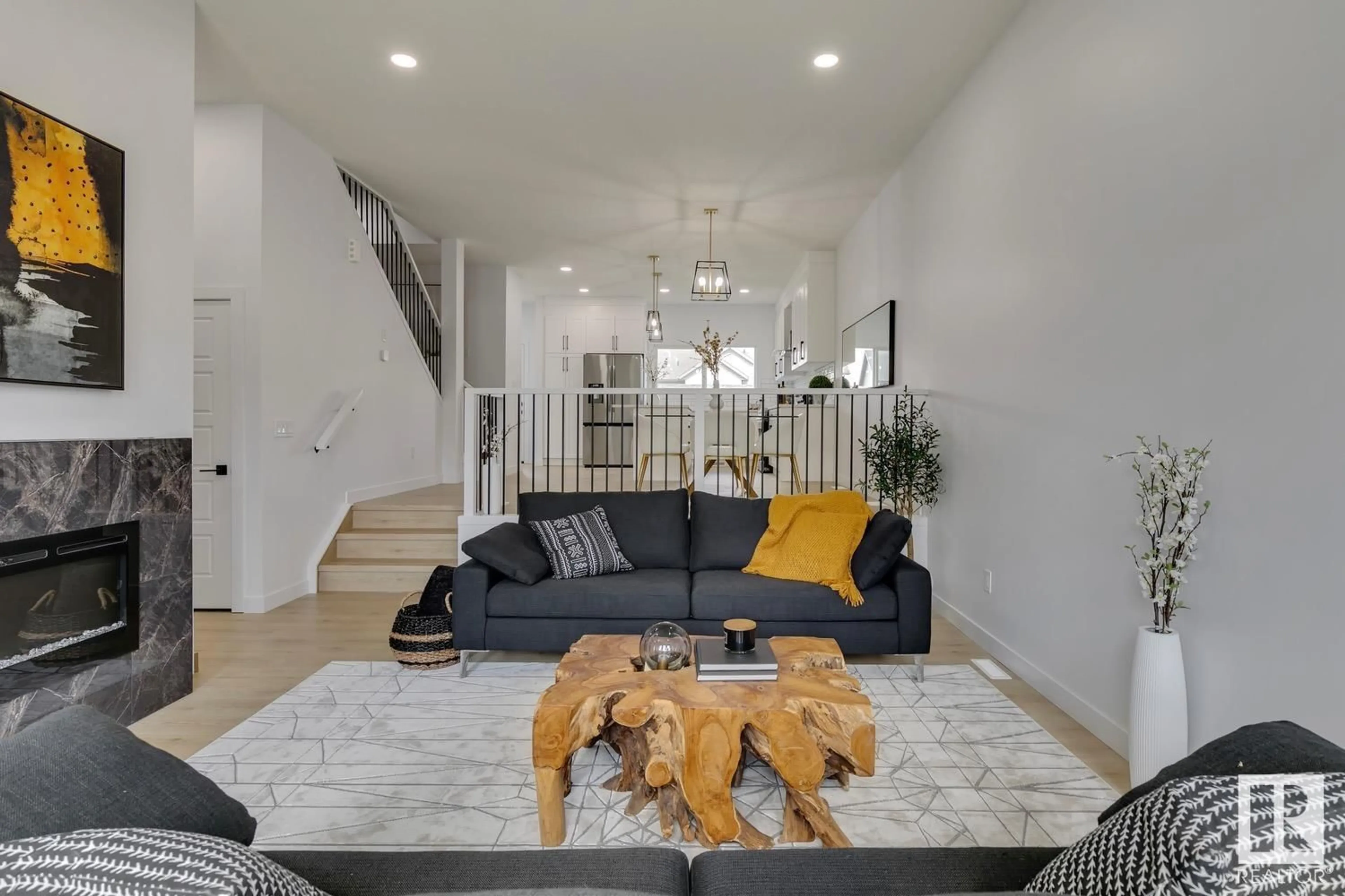 Living room with furniture, unknown for 1 TRIBUTE CM, Spruce Grove Alberta T7X0A7