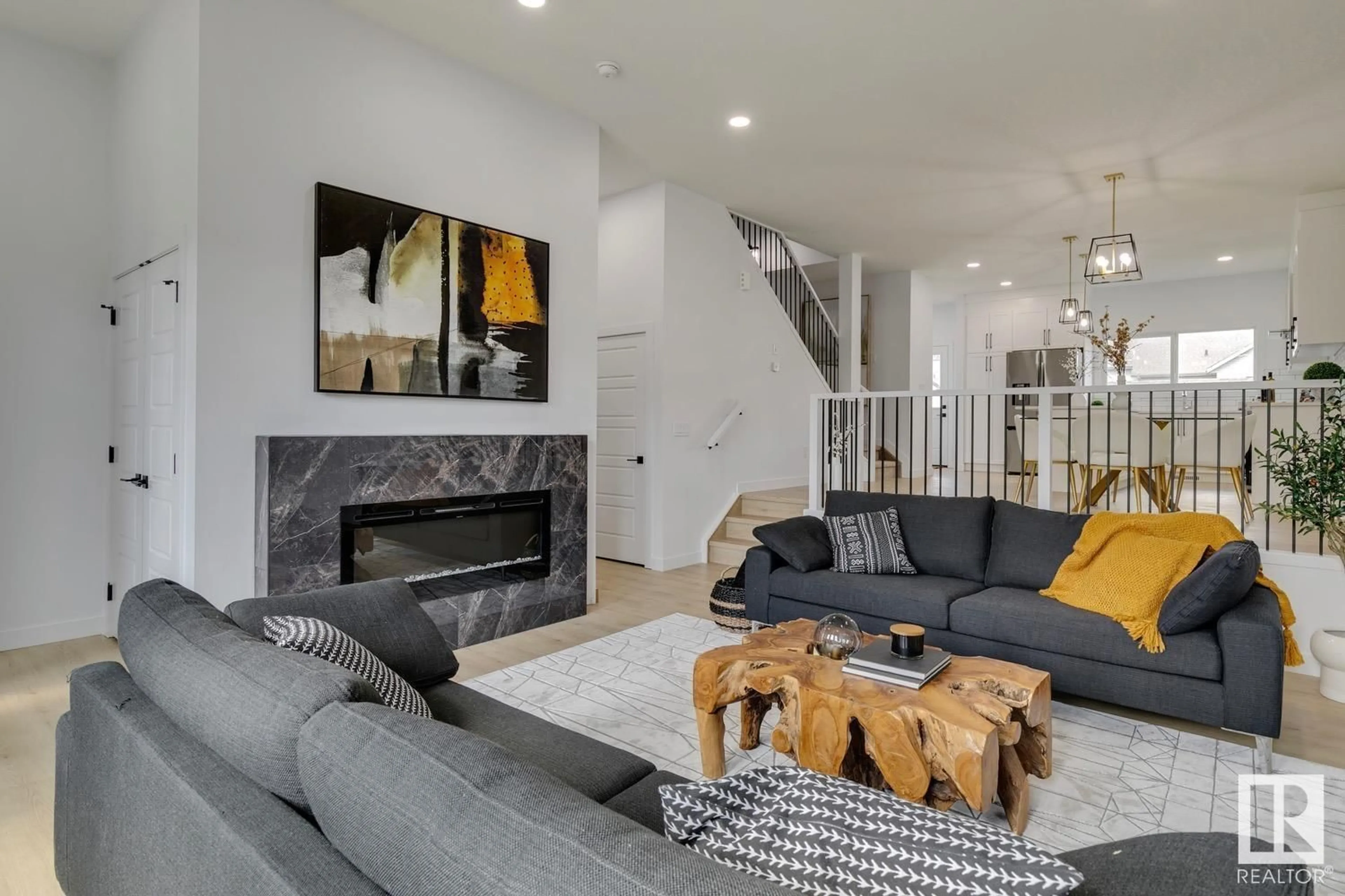 Living room with furniture, unknown for 1 TRIBUTE CM, Spruce Grove Alberta T7X0A7
