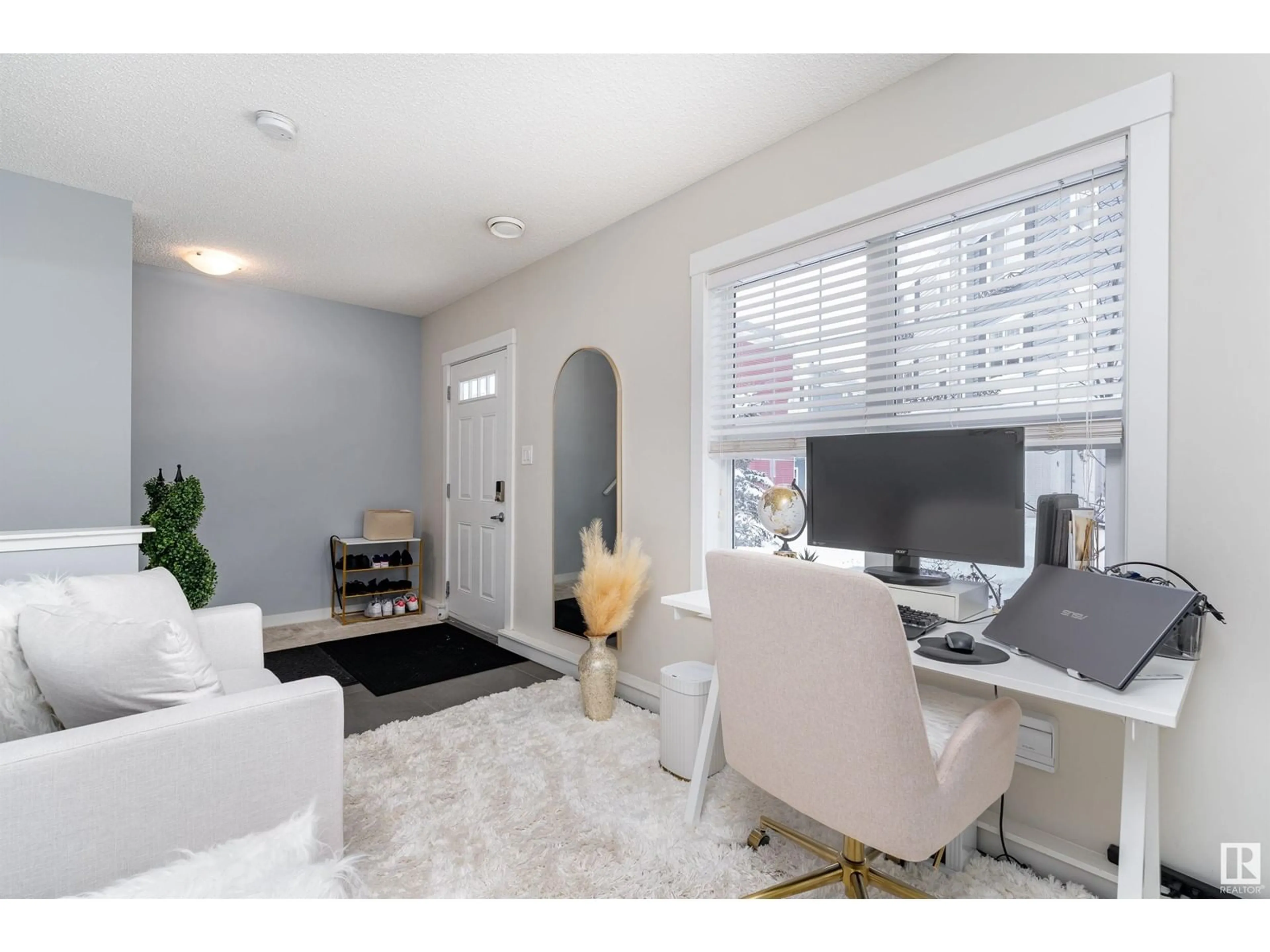 Living room with furniture, unknown for #95 903 CRYSTALLINA NERA WY NW, Edmonton Alberta T5Z0N6