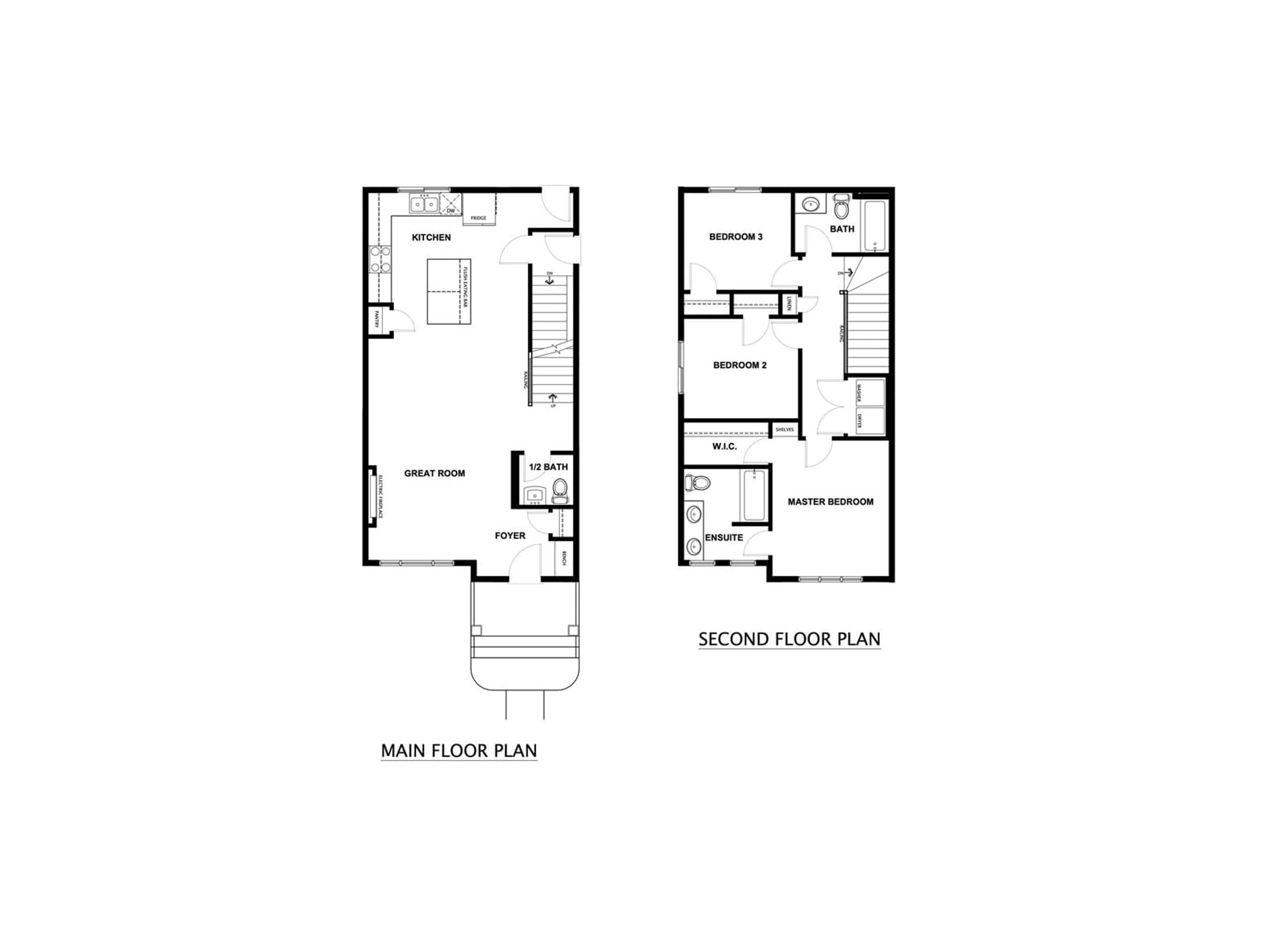 Floor plan for 27 SERENO LN, Fort Saskatchewan Alberta T8L0Z9