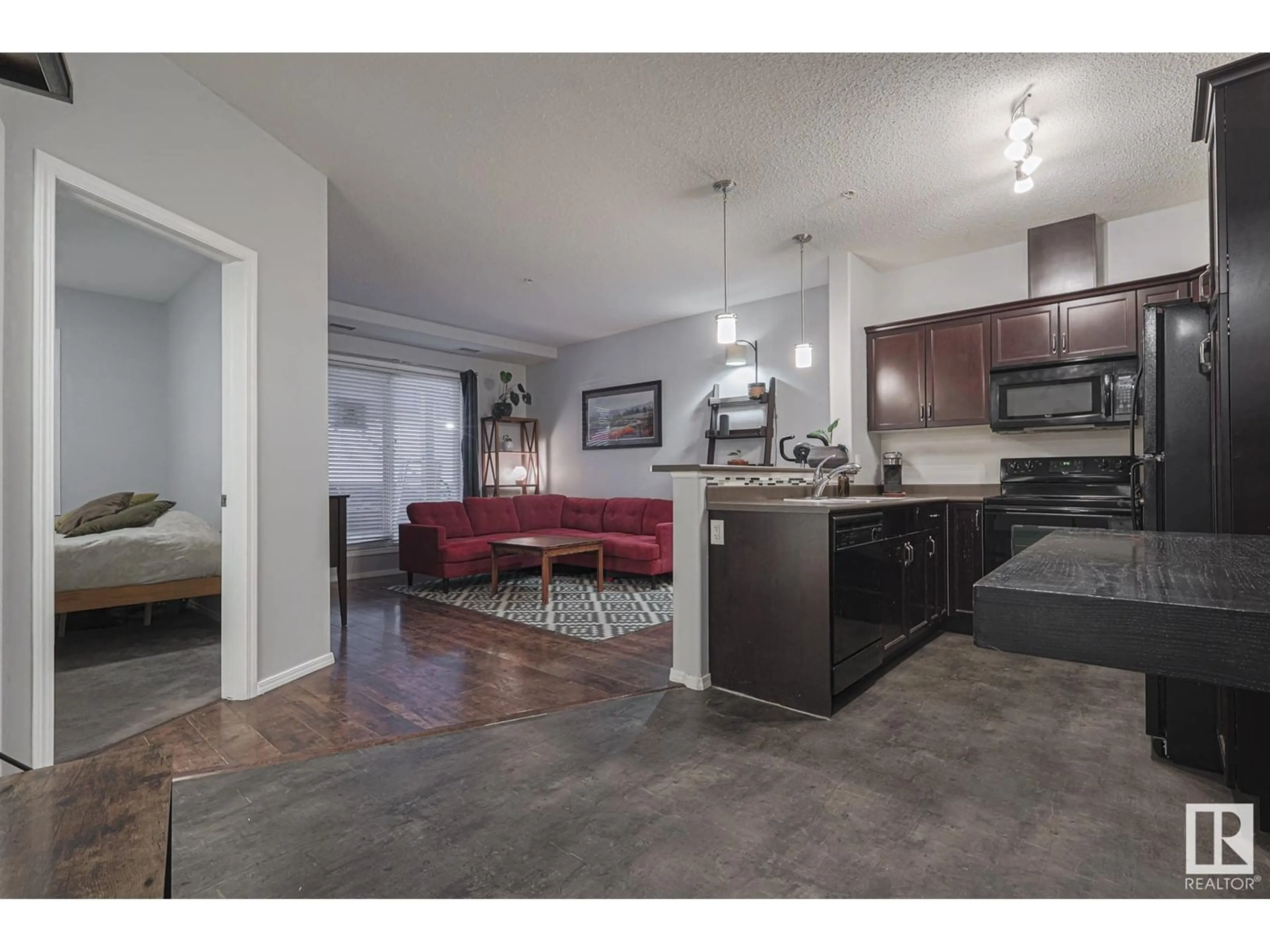 Open concept kitchen, unknown for 137 7825 71 ST NW, Edmonton Alberta T6B3R9