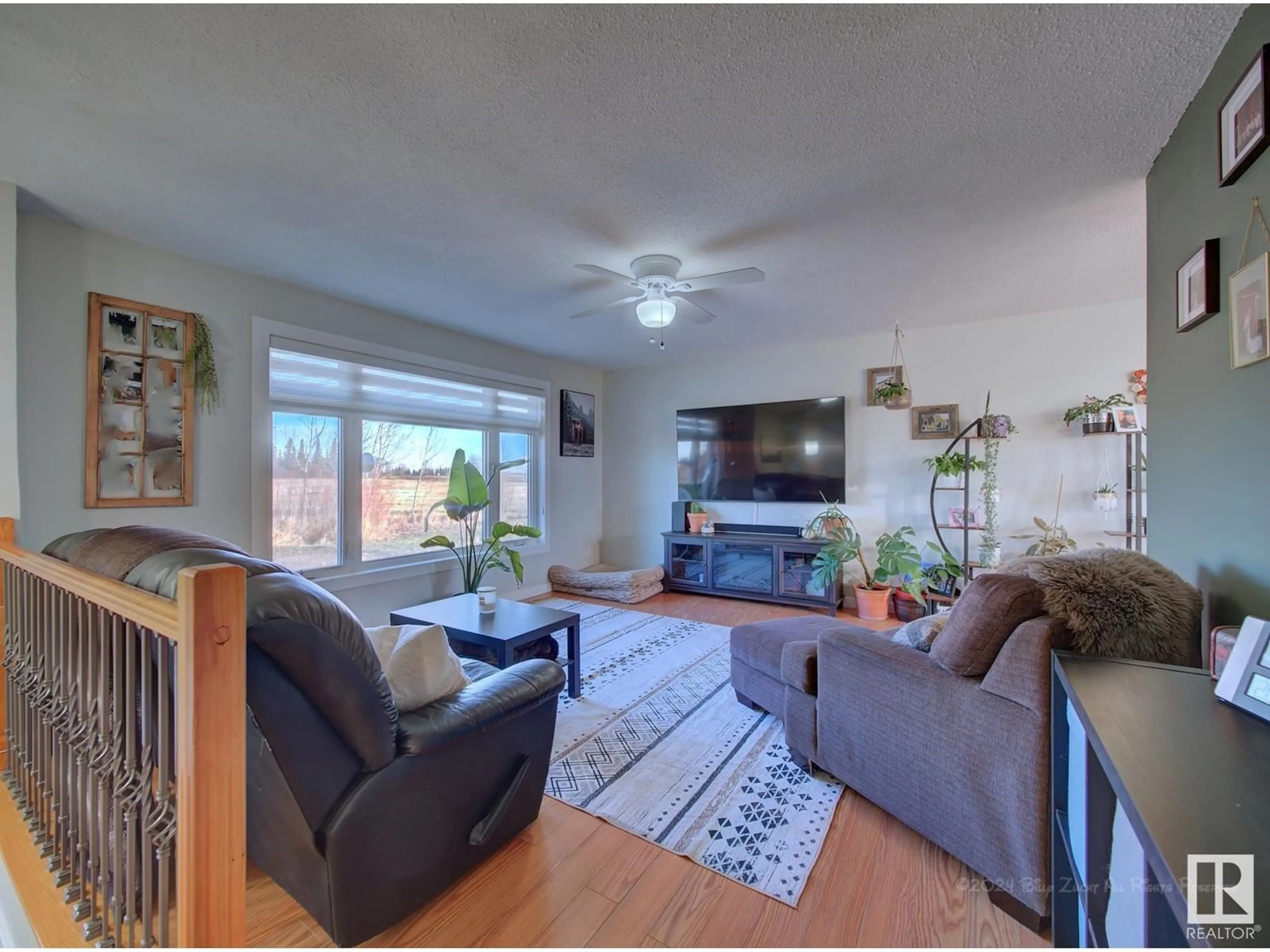 Living room with furniture, unknown for 4903 58 AV, Lamont Alberta T0B2R0