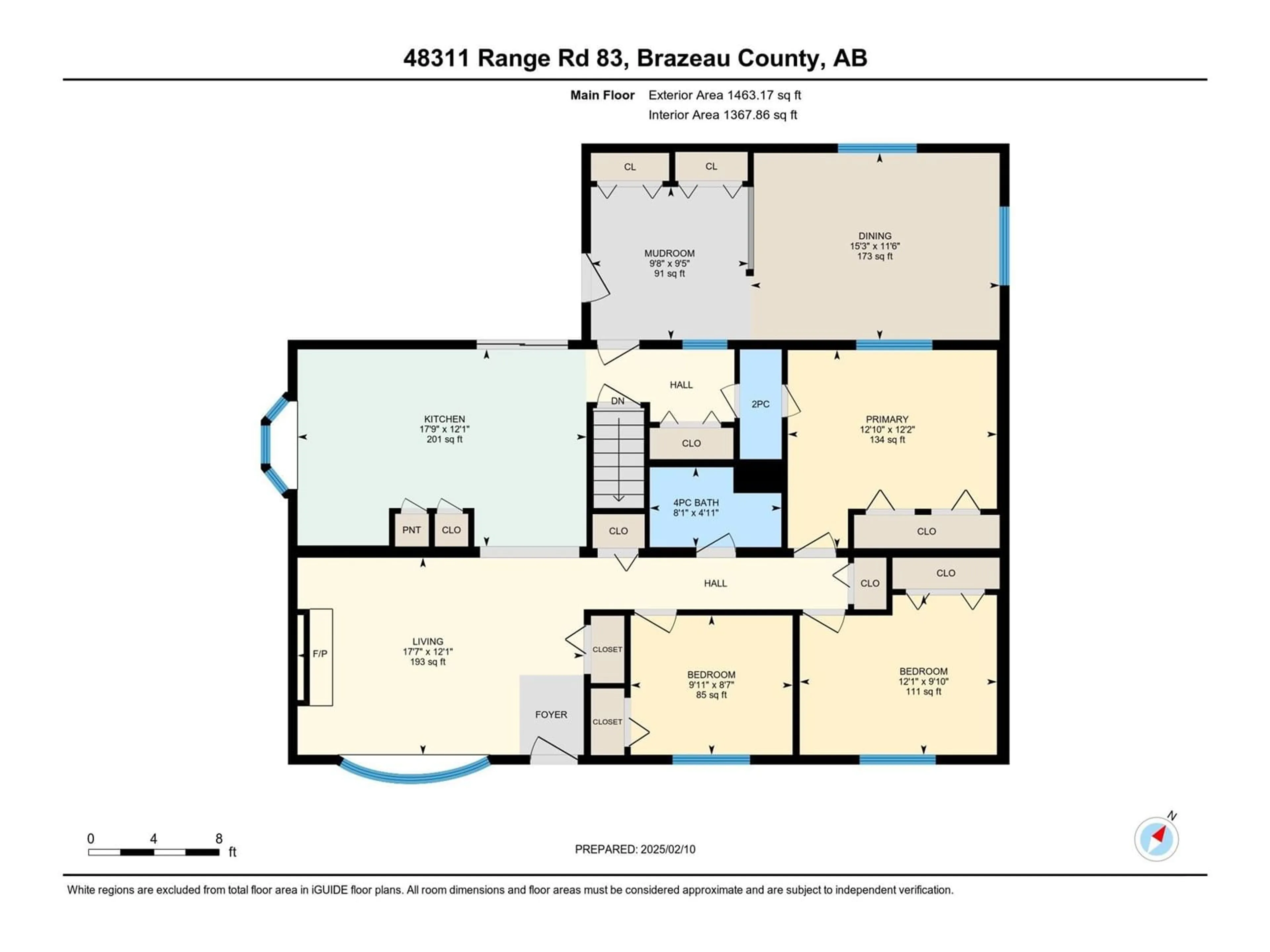 Floor plan for 48311 RGE ROAD 83, Rural Brazeau County Alberta T0E1Z0