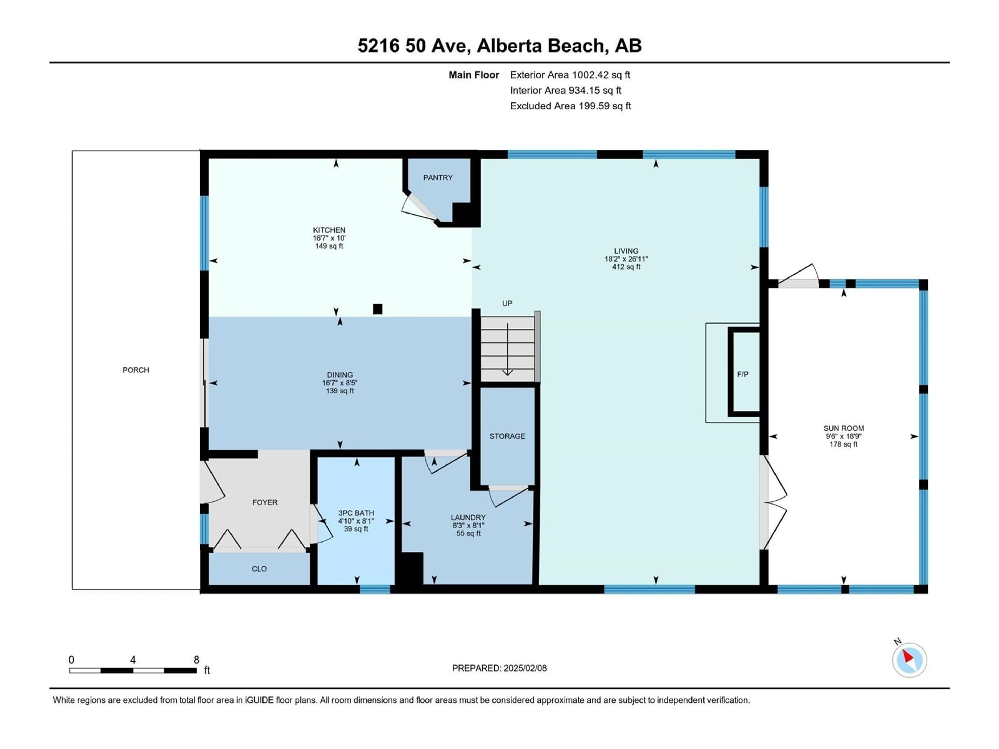 Floor plan for 5216 50 AV, Rural Lac Ste. Anne County Alberta T0E0A0