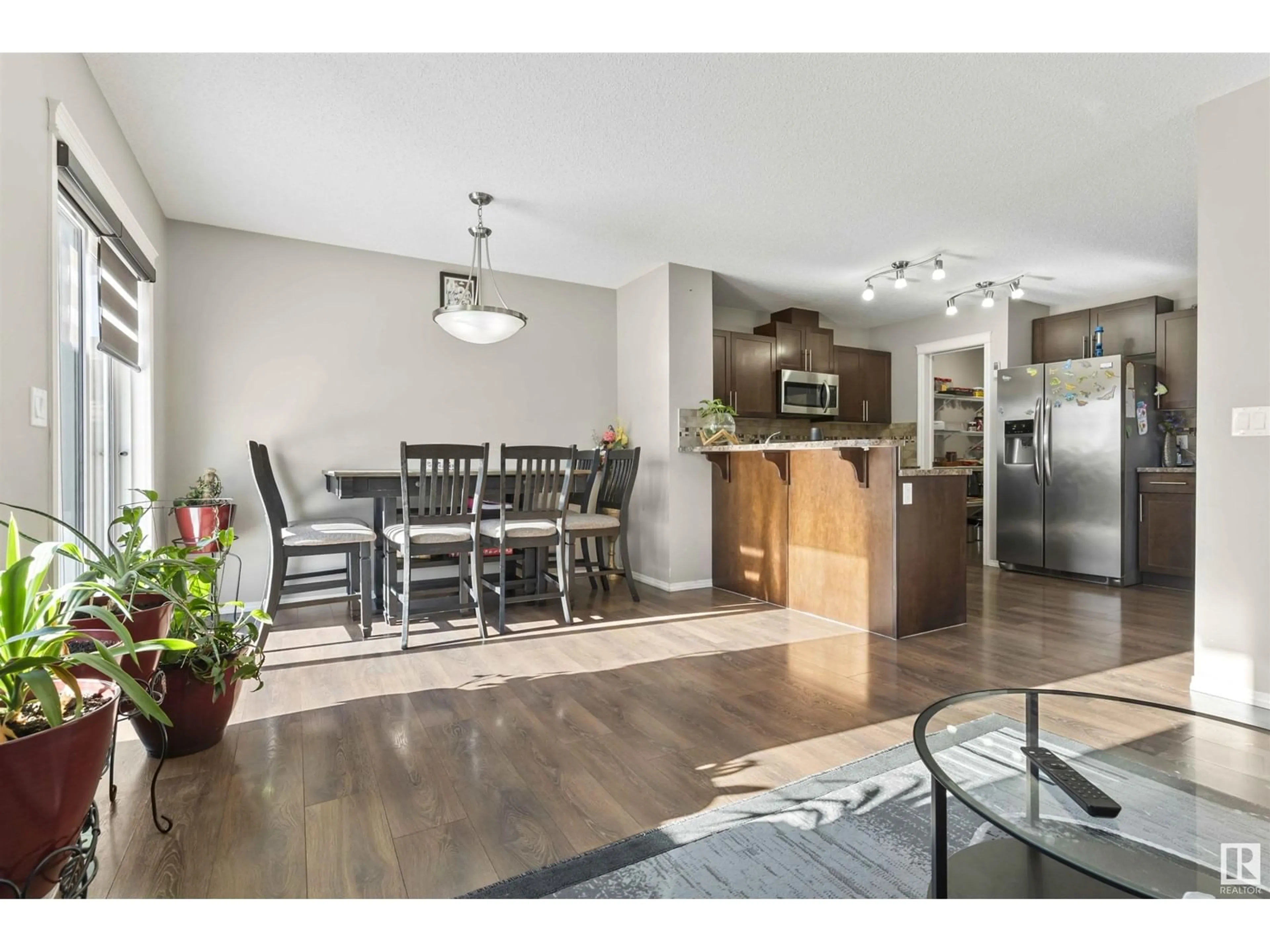 Open concept kitchen, unknown for 3359 14 AV NW, Edmonton Alberta T6T0X3