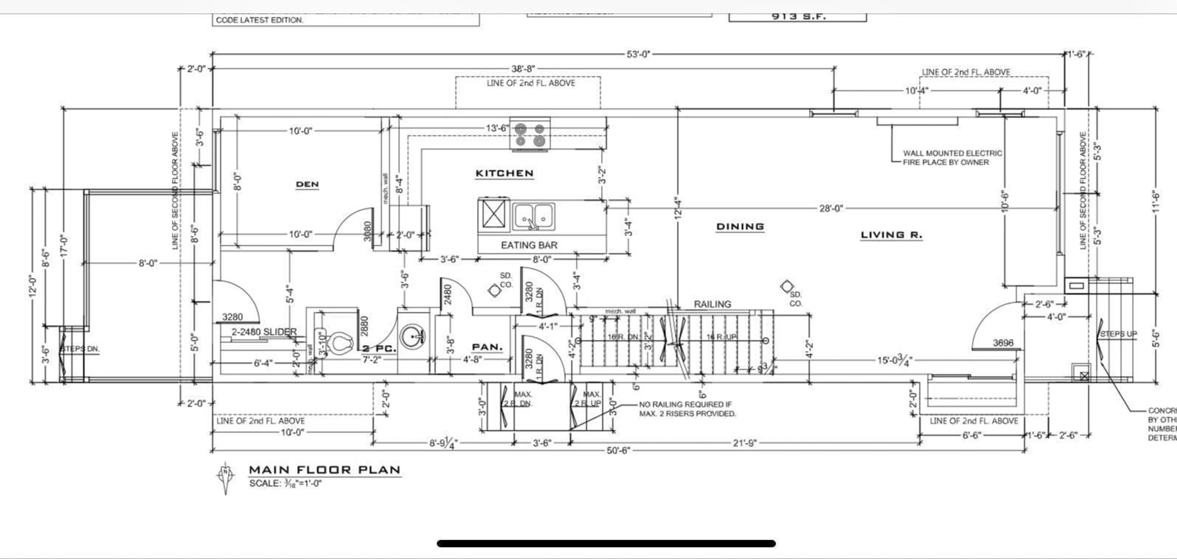 Floor plan for NW - 10954 135 ST, Edmonton Alberta T5M1K2
