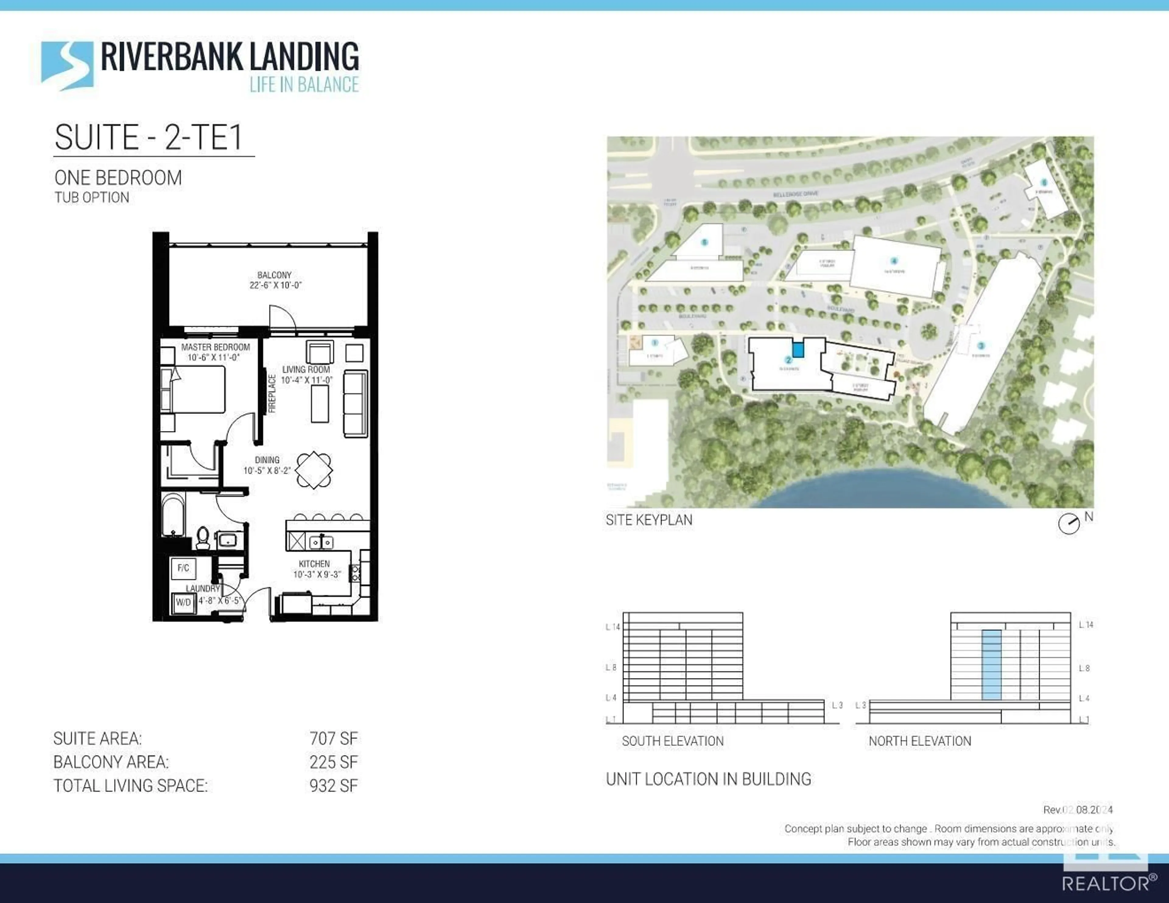 Floor plan for #718 260 Bellerose DR, St. Albert Alberta T8N7P7