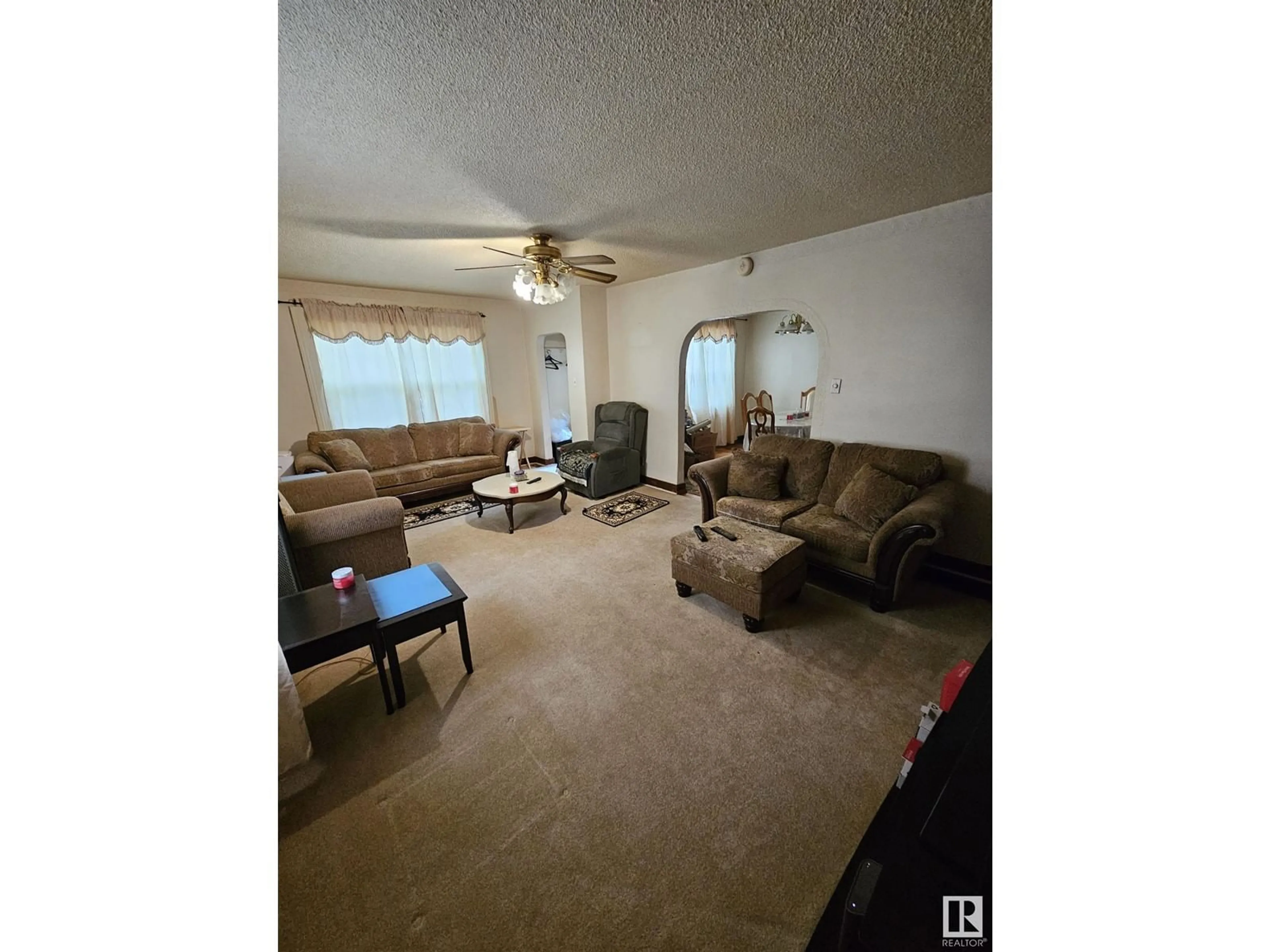 Living room with furniture, unknown for 11608 87 Street NW, Edmonton Alberta T5B3M5