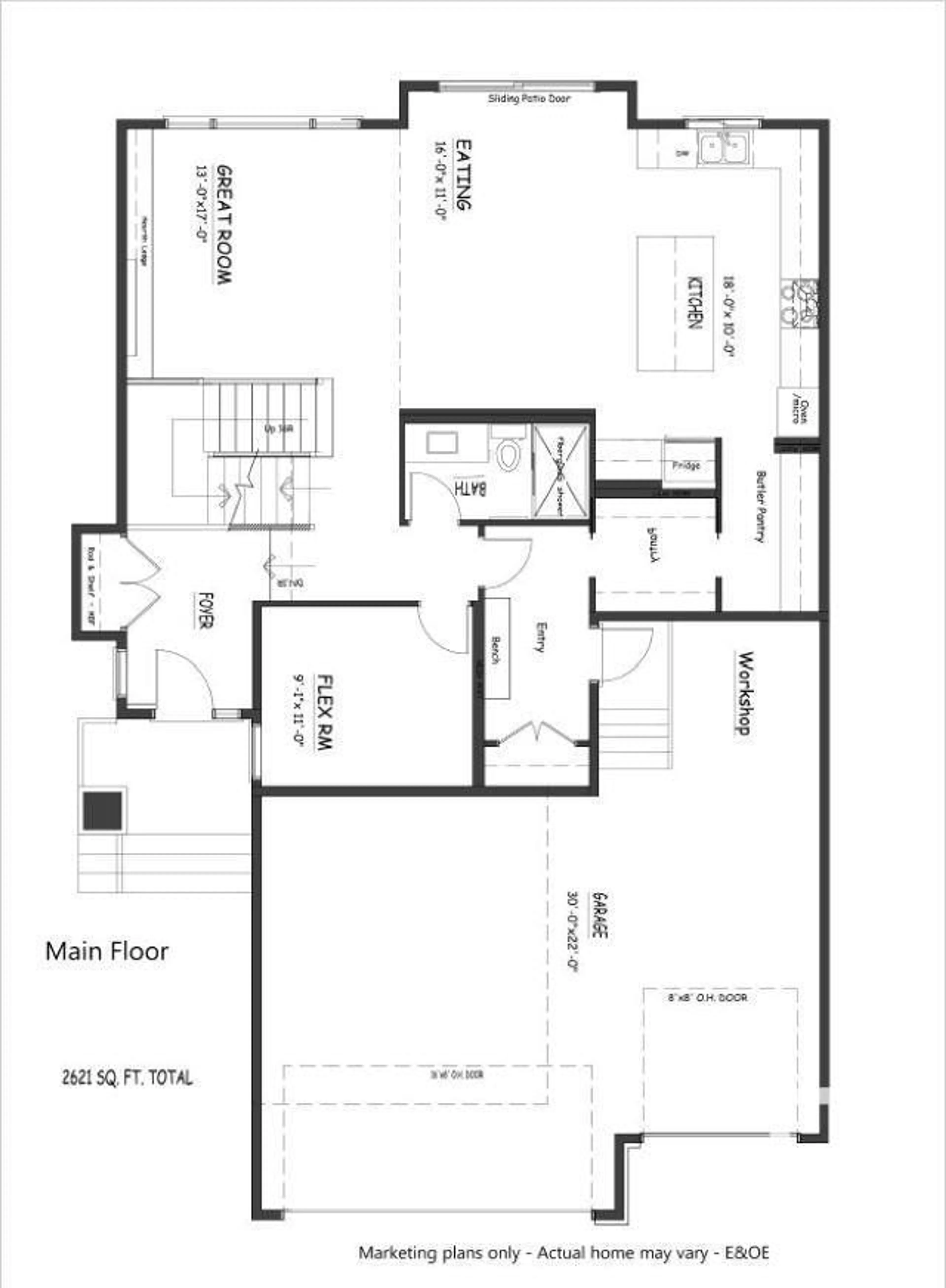 Floor plan for NW - 4002 GINSBERG CR, Edmonton Alberta T5T4V2
