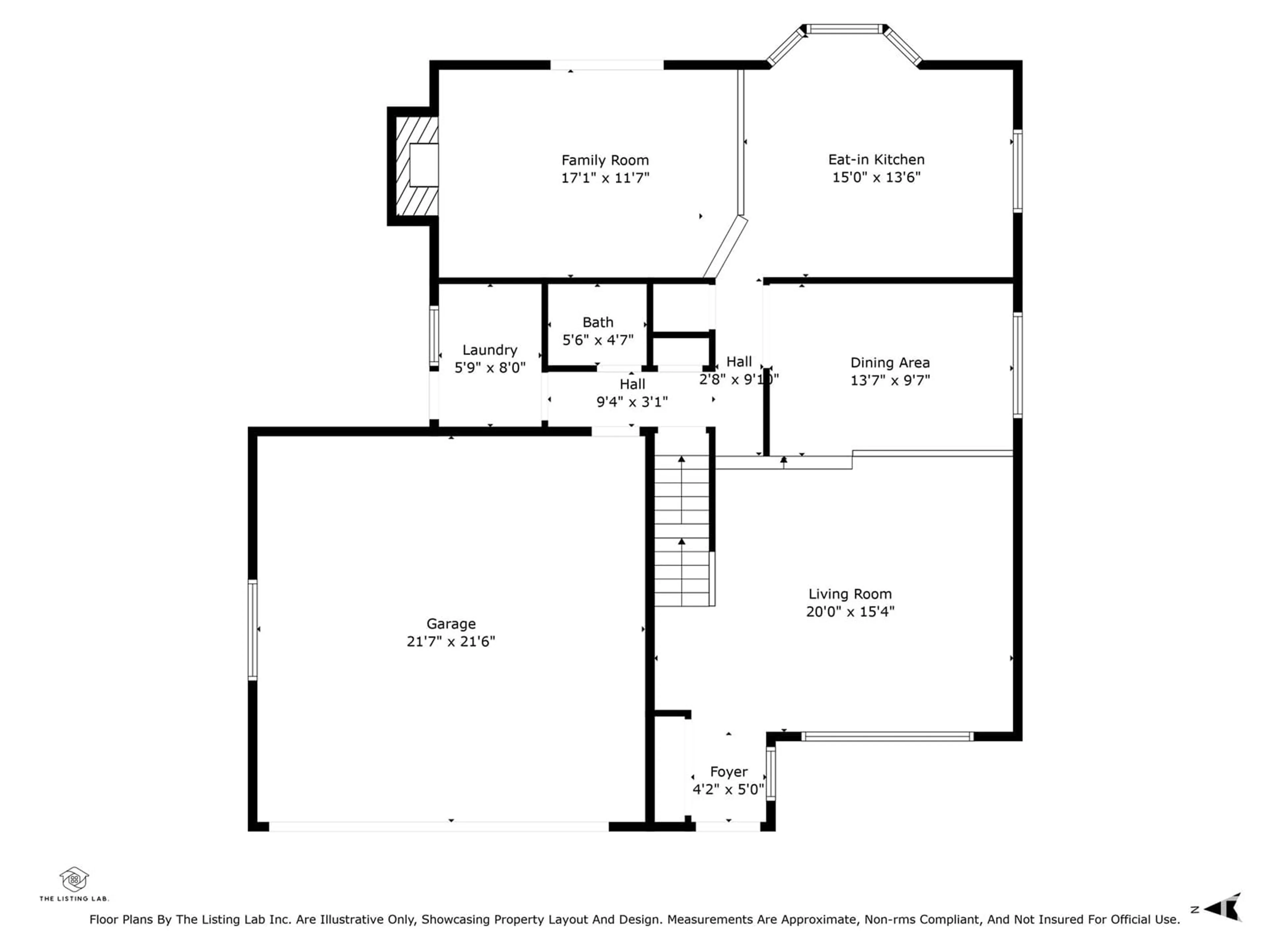 Floor plan for 3905 103B ST NW, Edmonton Alberta T6J2X8