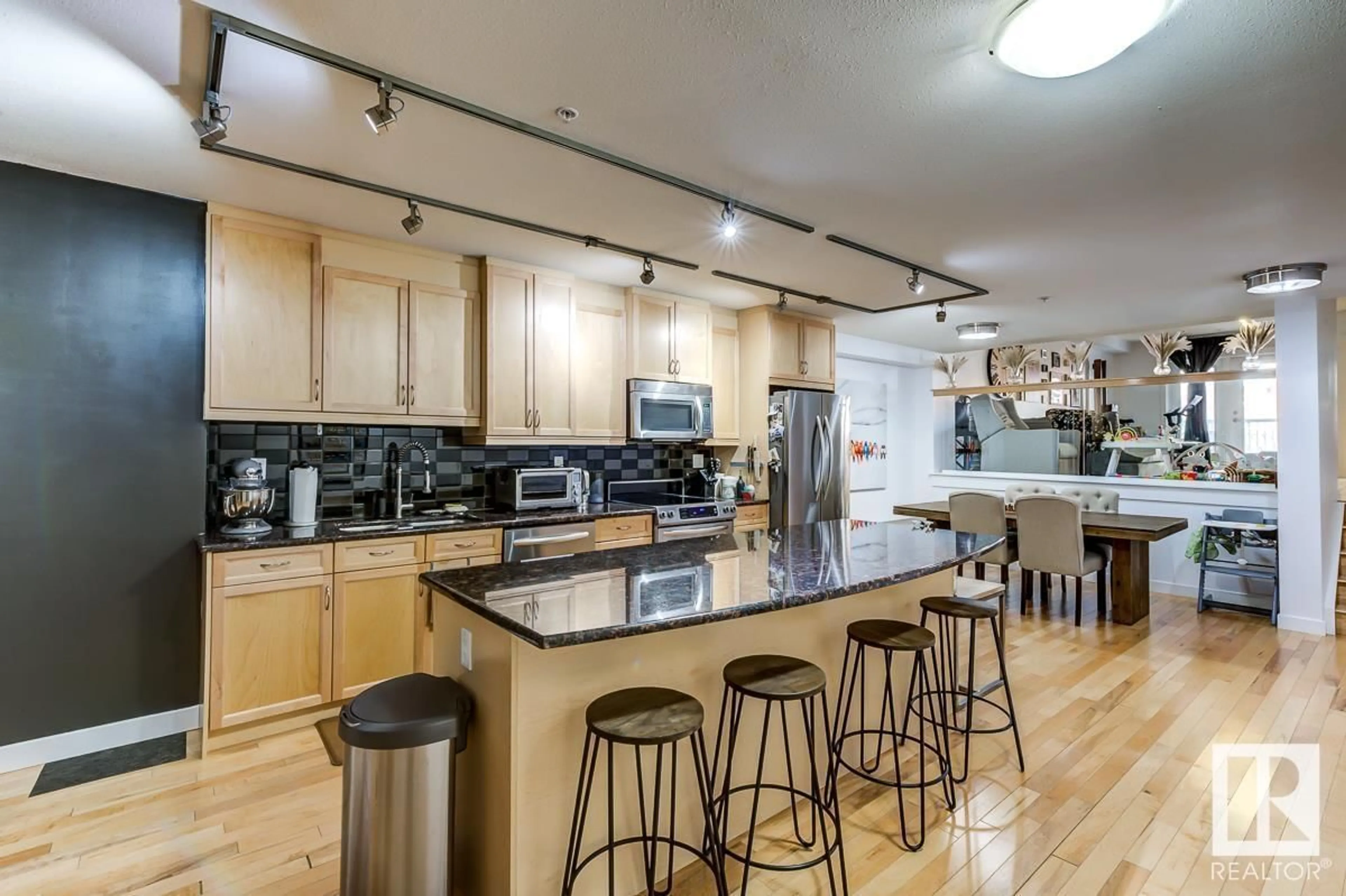 Open concept kitchen, unknown for #303 - 10154 103 ST NW, Edmonton Alberta T5J0X7