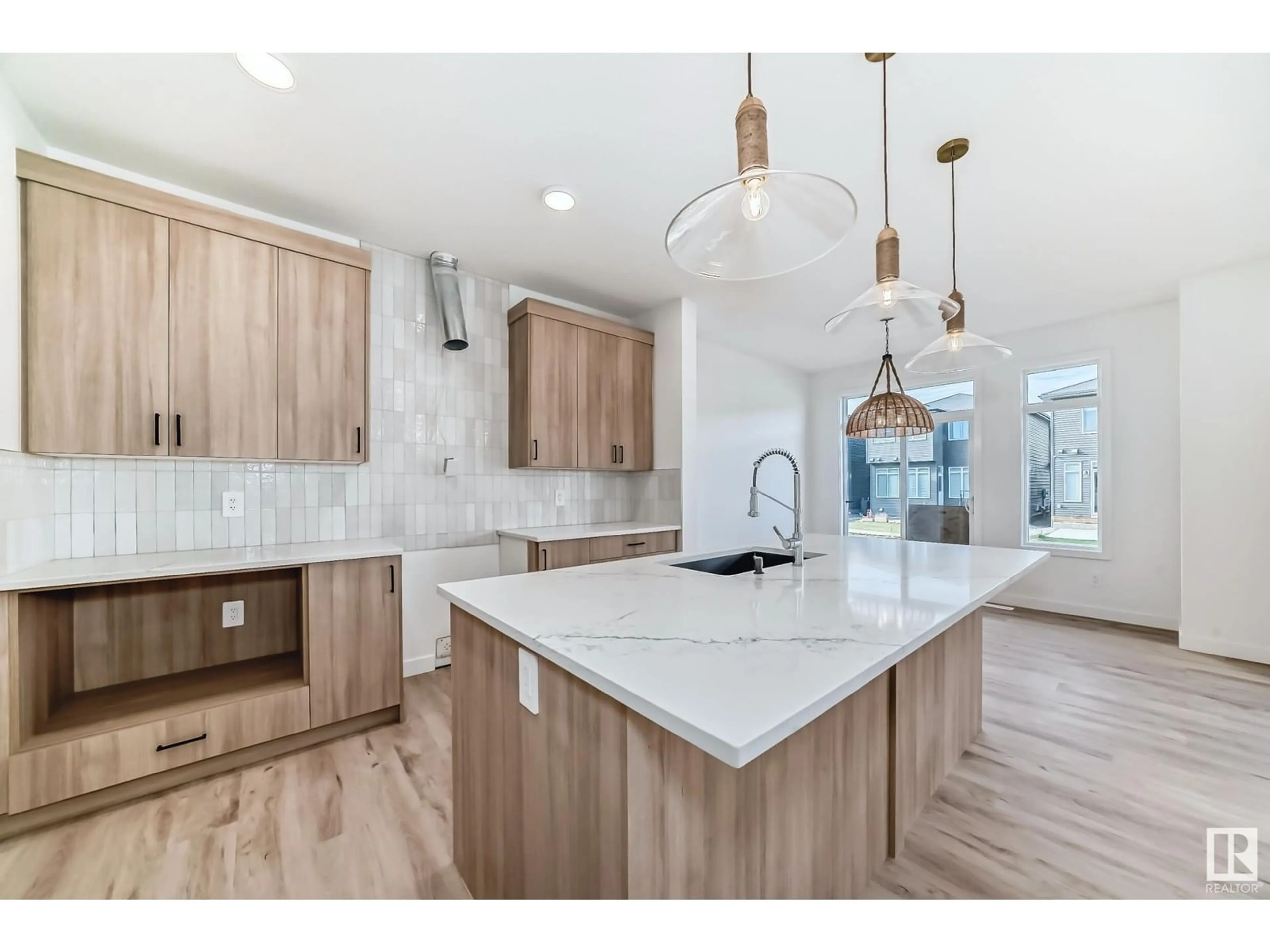 Open concept kitchen, unknown for 2608 65 ST SW, Edmonton Alberta T6X3G5