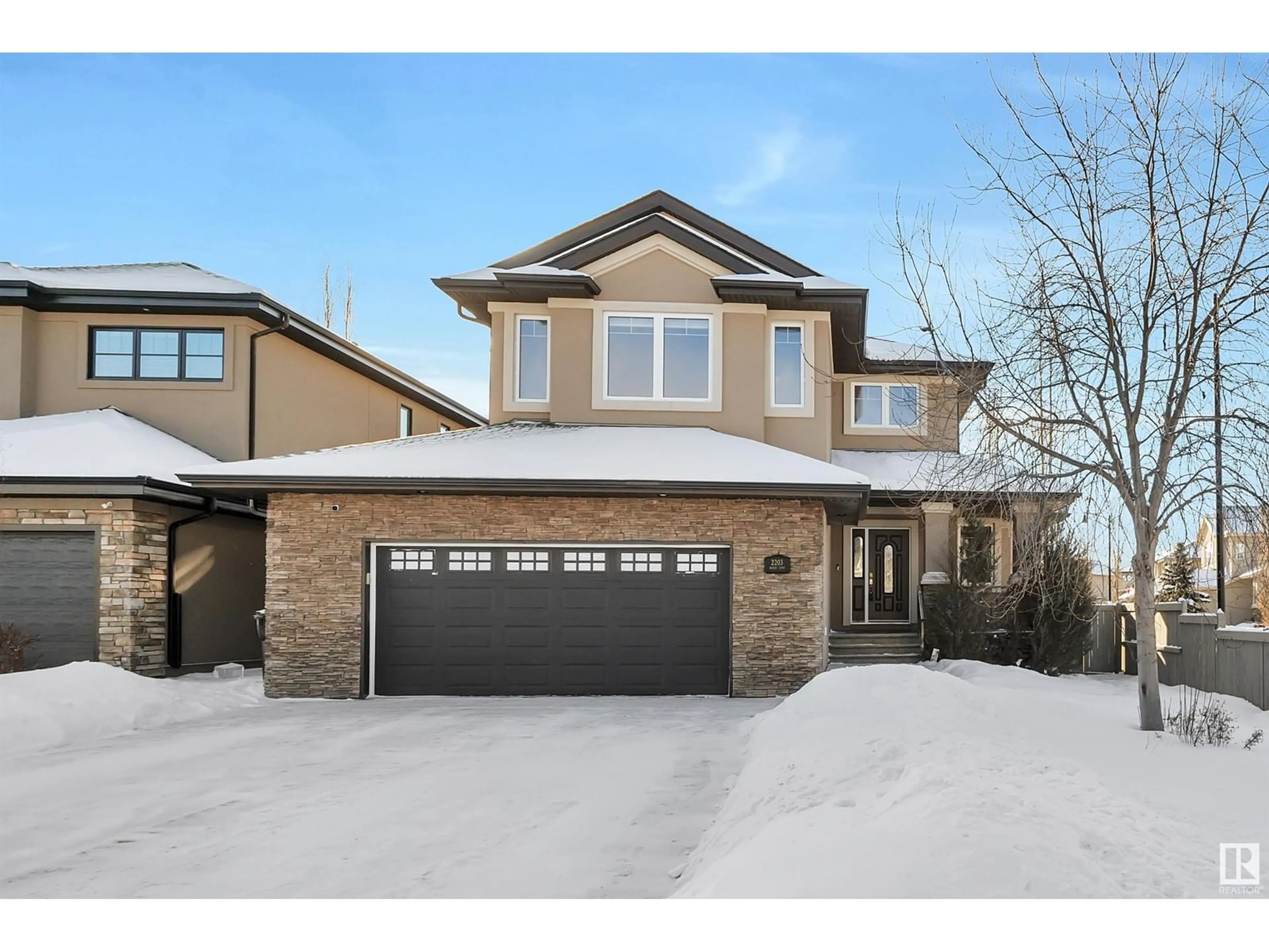 Home with brick exterior material, street for 2203 WARRY LO SW, Edmonton Alberta T6W0N8