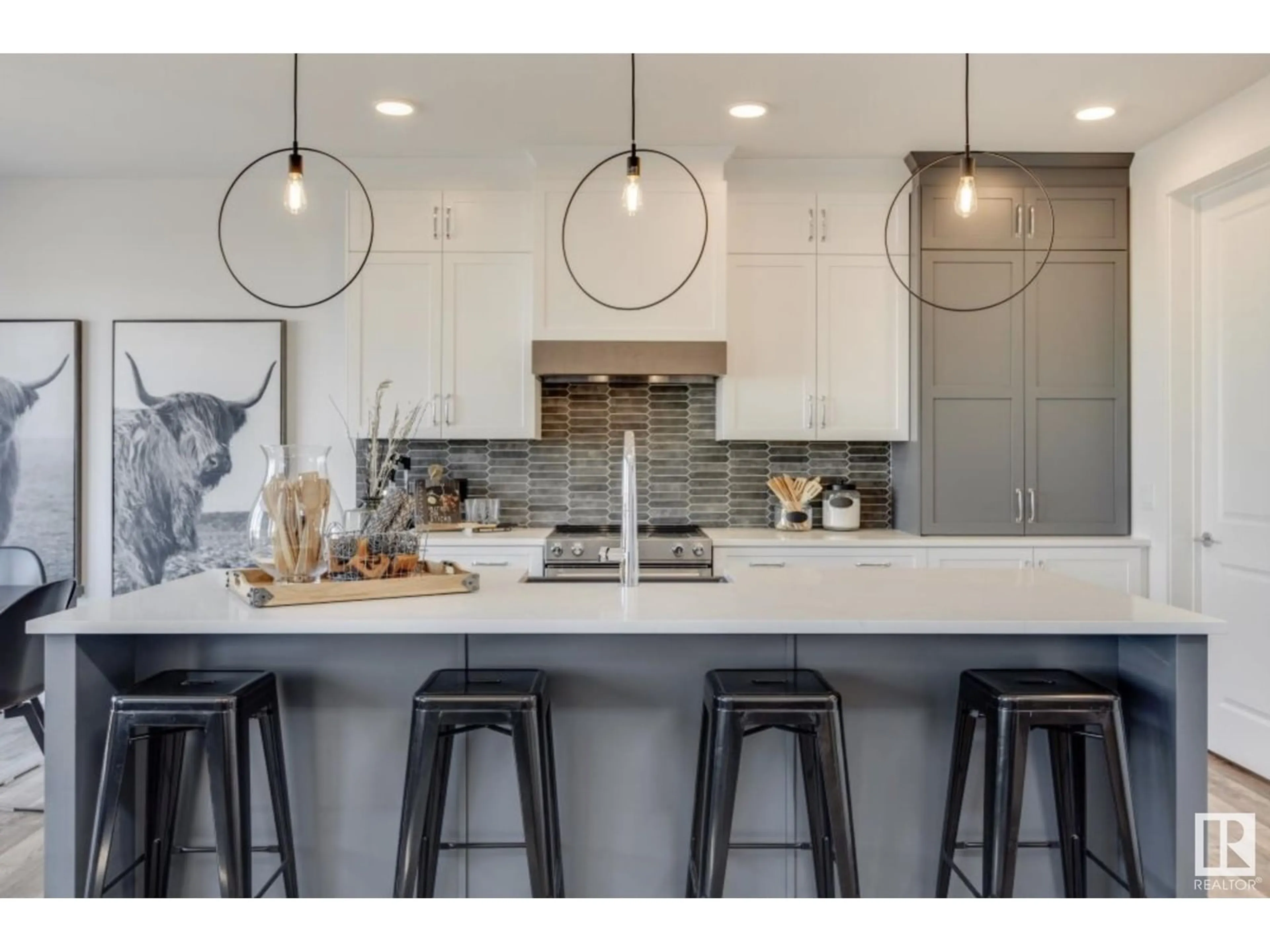Contemporary kitchen, unknown for 56 RHEA CR, St. Albert Alberta T8N7Z2