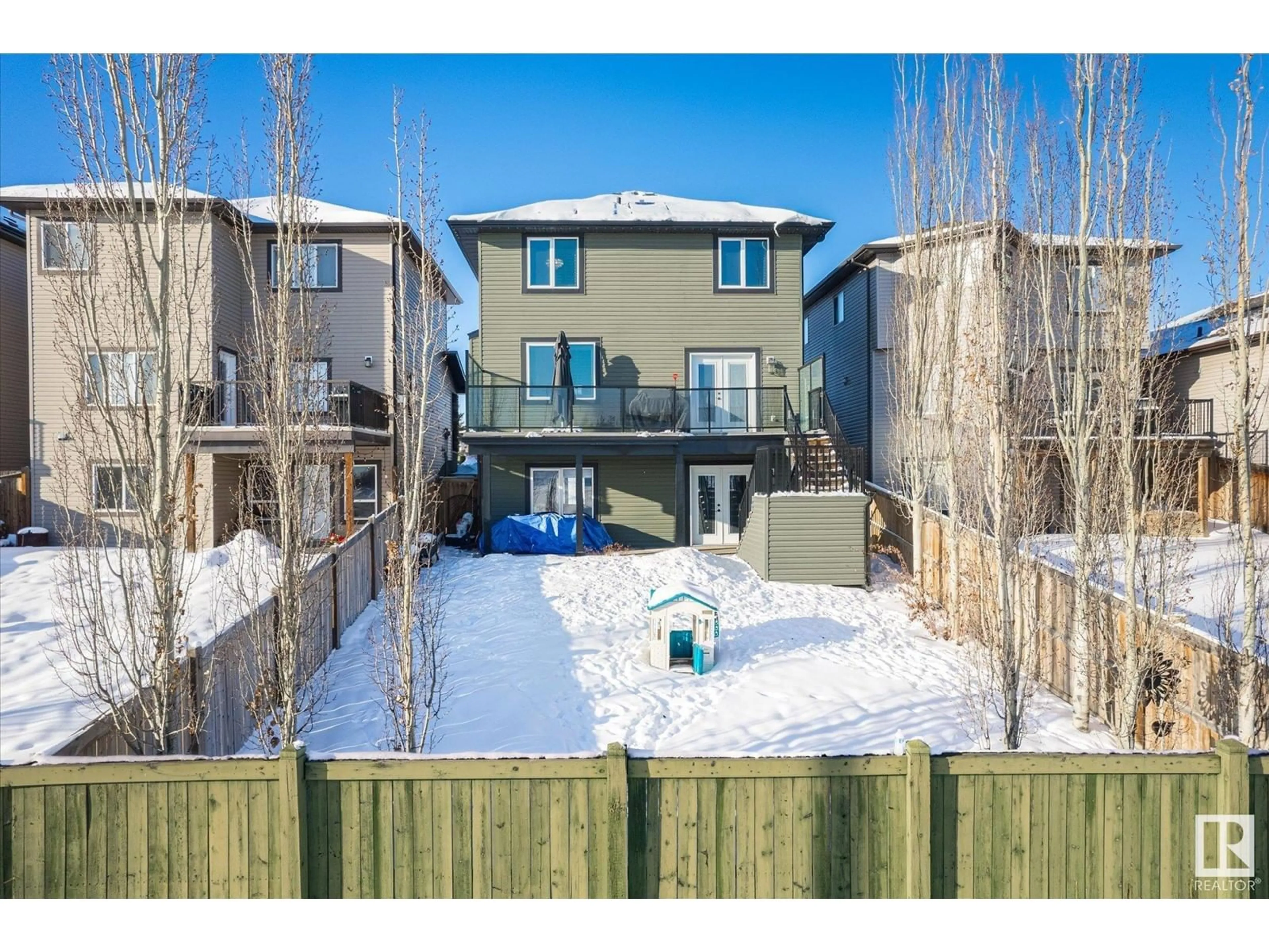 A pic from outside/outdoor area/front of a property/back of a property/a pic from drone, unknown for 137 Westbrook WD, Fort Saskatchewan Alberta T8L0L2