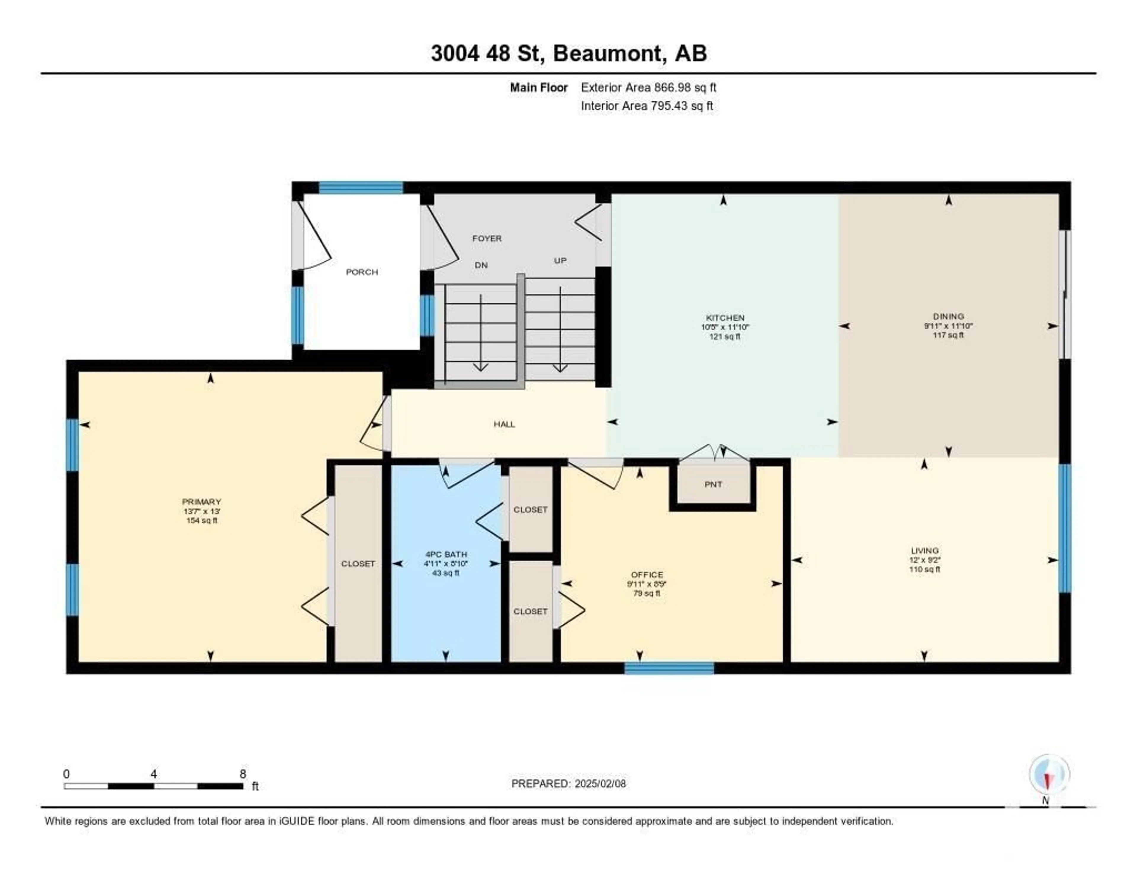 Floor plan for 3004 48 ST, Beaumont Alberta T4X1V1