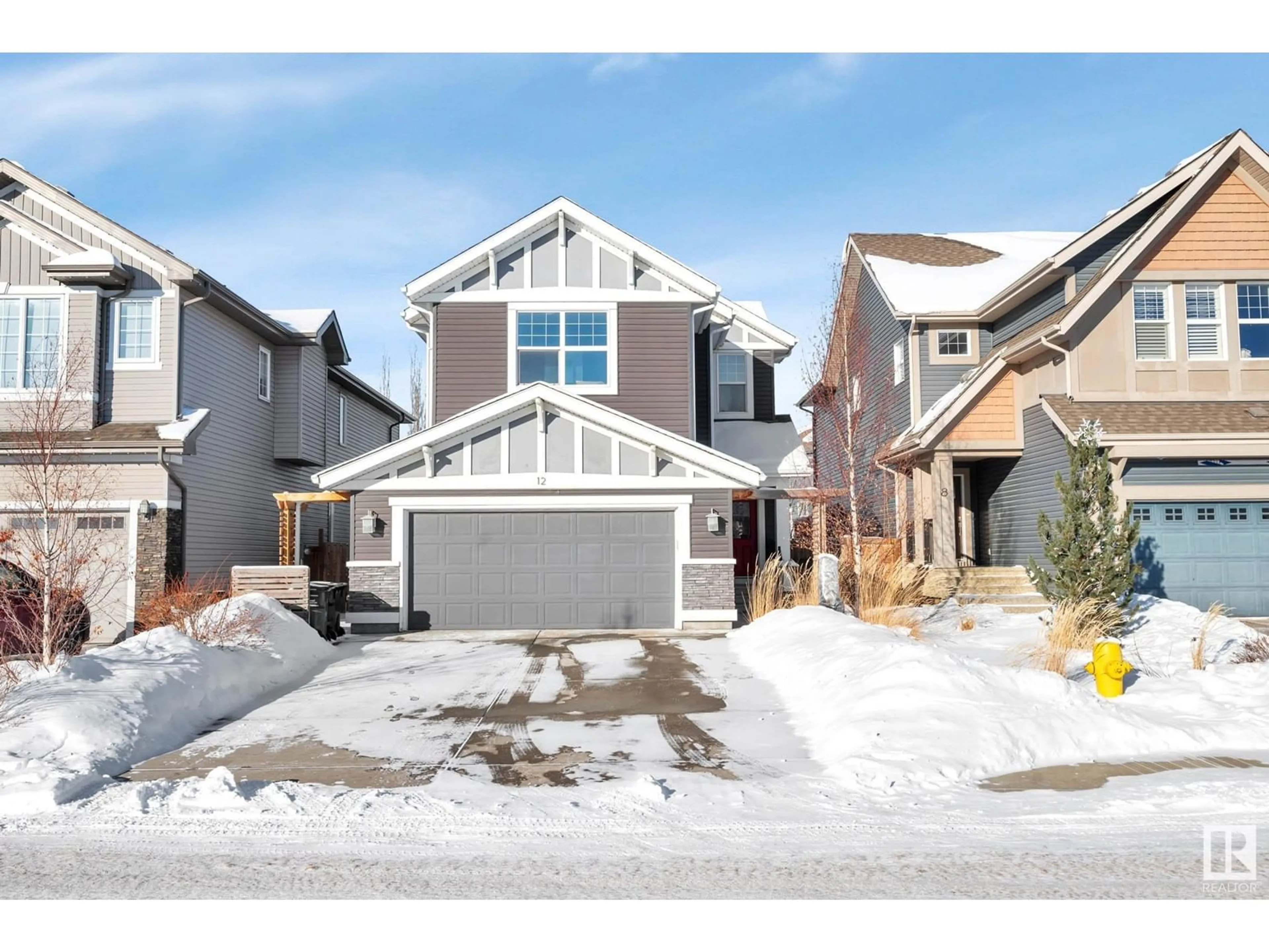 Home with vinyl exterior material, street for 12 Springdale PT, Sherwood Park Alberta T8H0S3