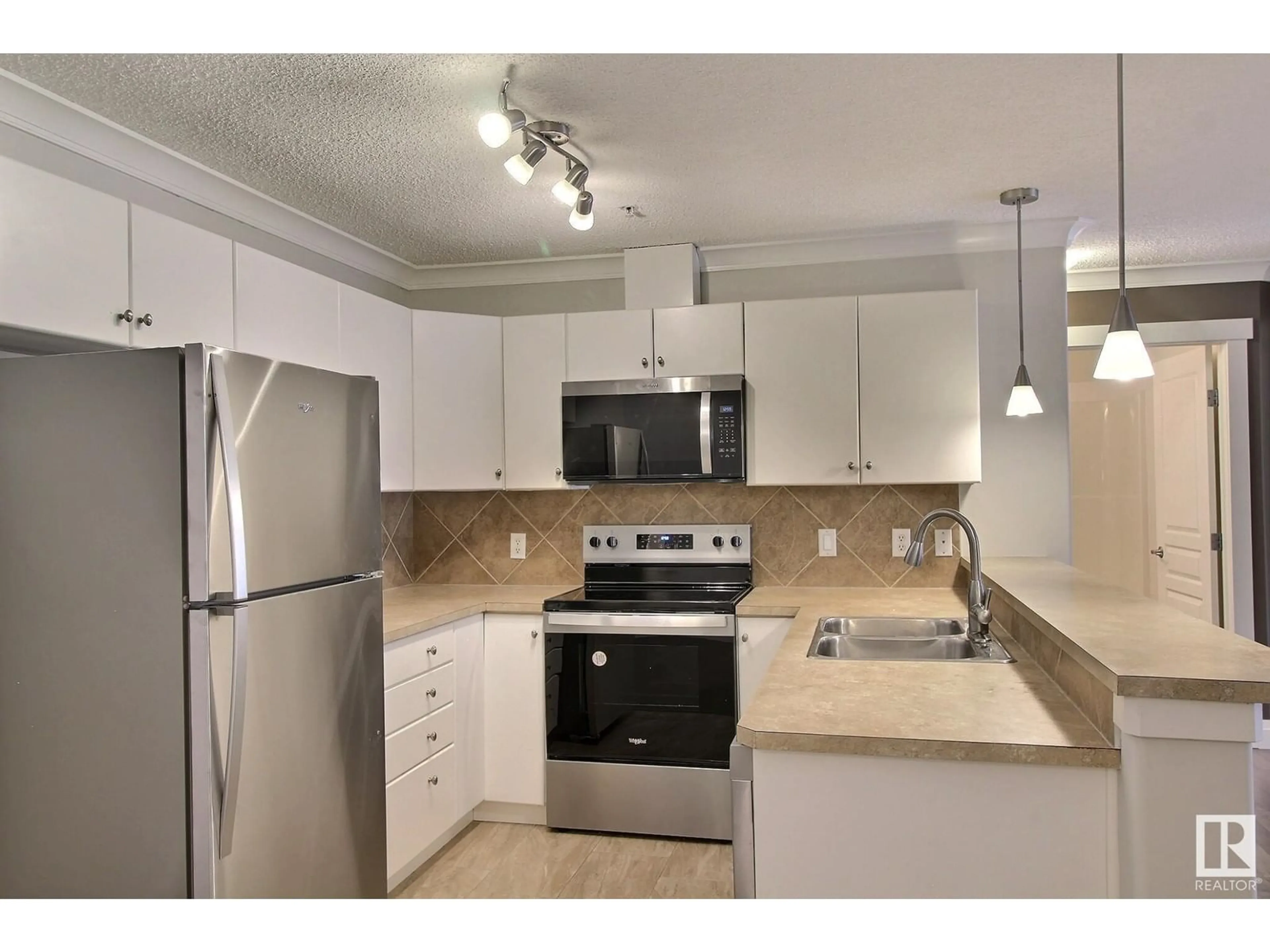 Standard kitchen, unknown for #108 - 16035 132 ST, Edmonton Alberta T6V0B4
