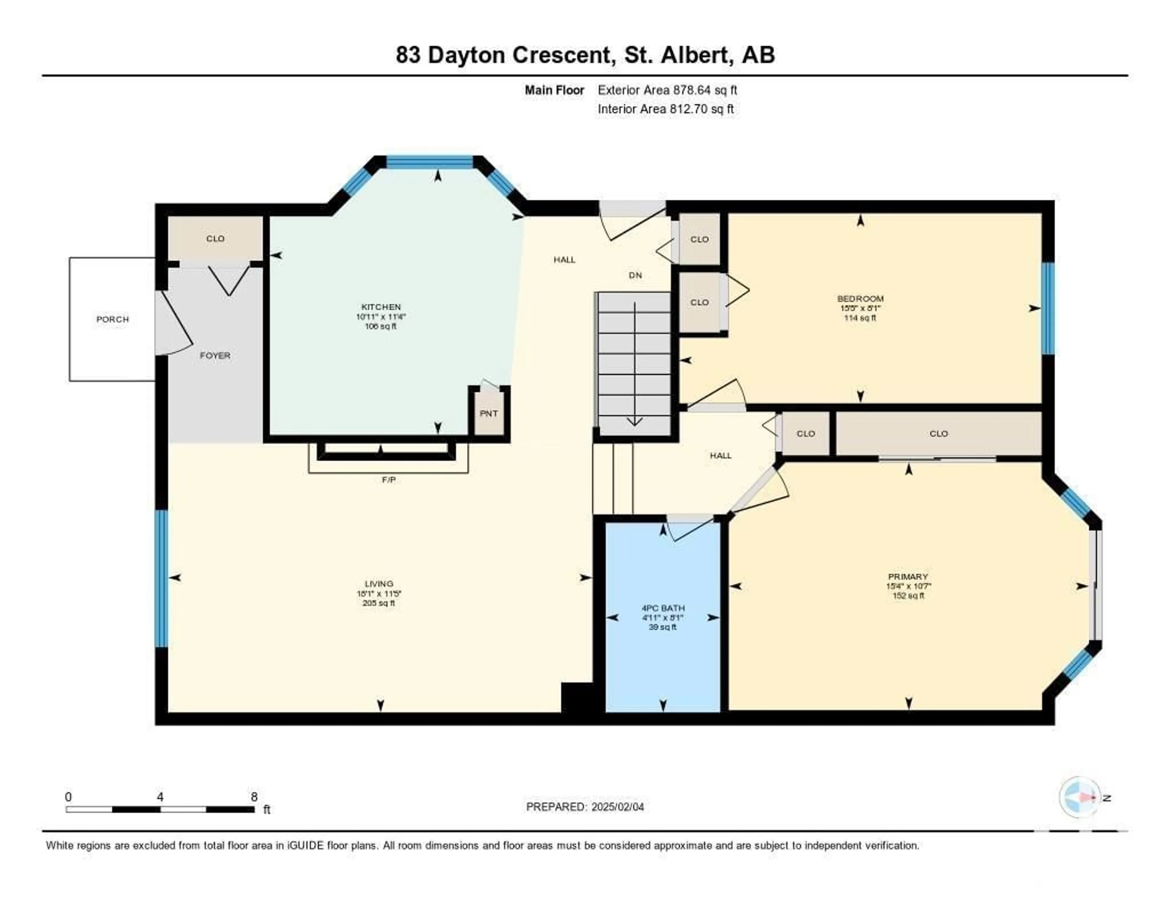 Floor plan for 83 DAYTON CR, St. Albert Alberta T8N4X8