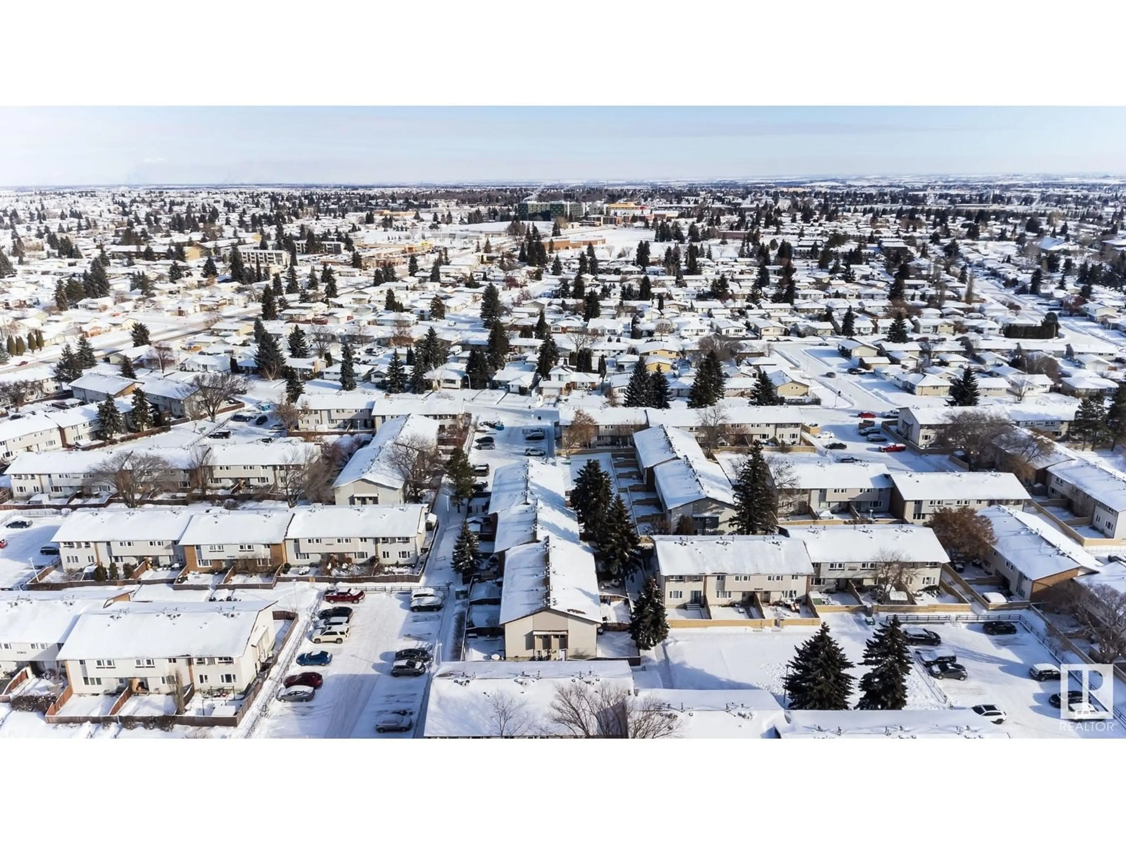 A pic from outside/outdoor area/front of a property/back of a property/a pic from drone, street for #17 14215 82 ST NW, Edmonton Alberta T5E2V7