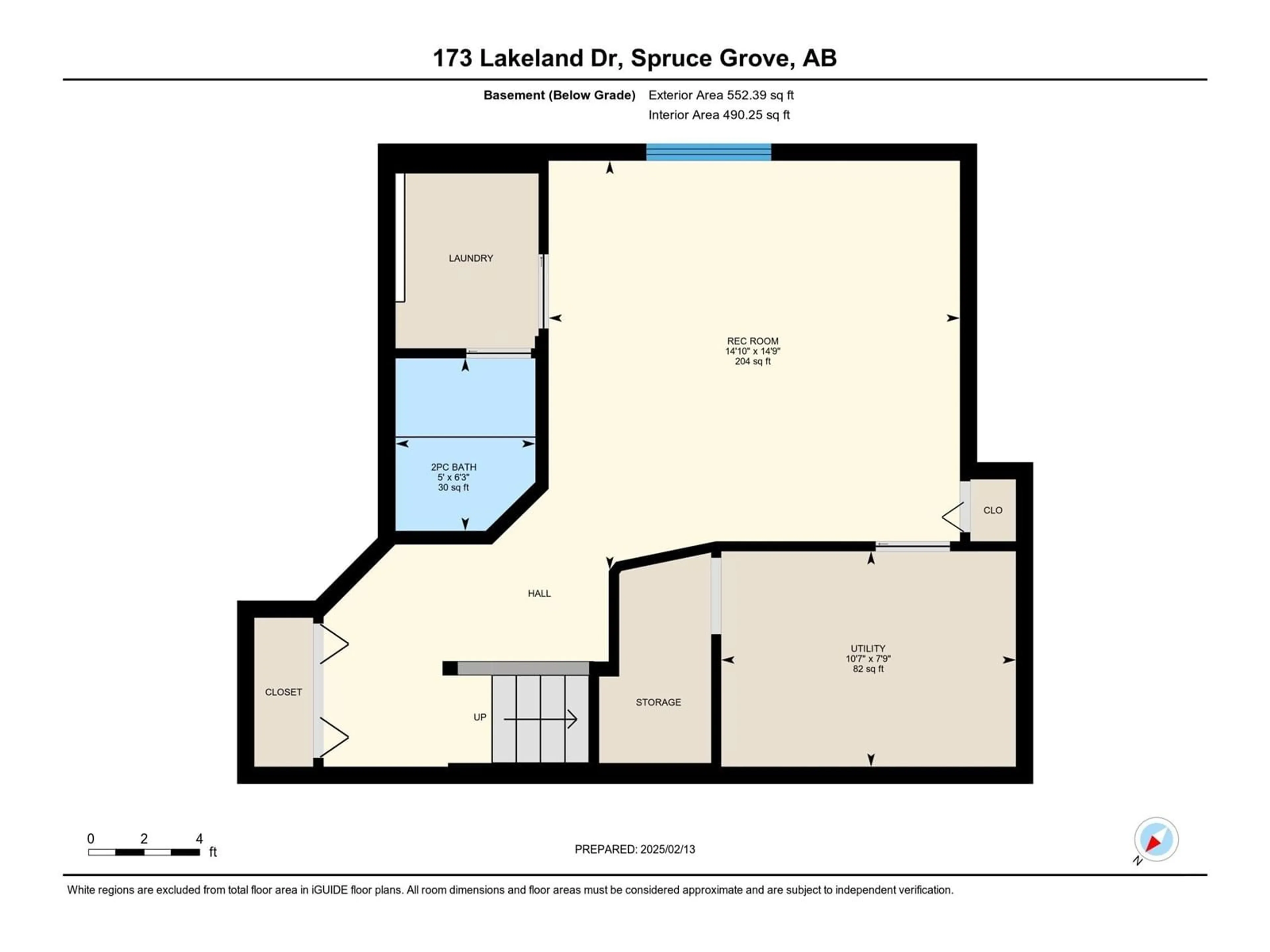 Floor plan for 173 LAKELAND DR, Spruce Grove Alberta T7X3X8