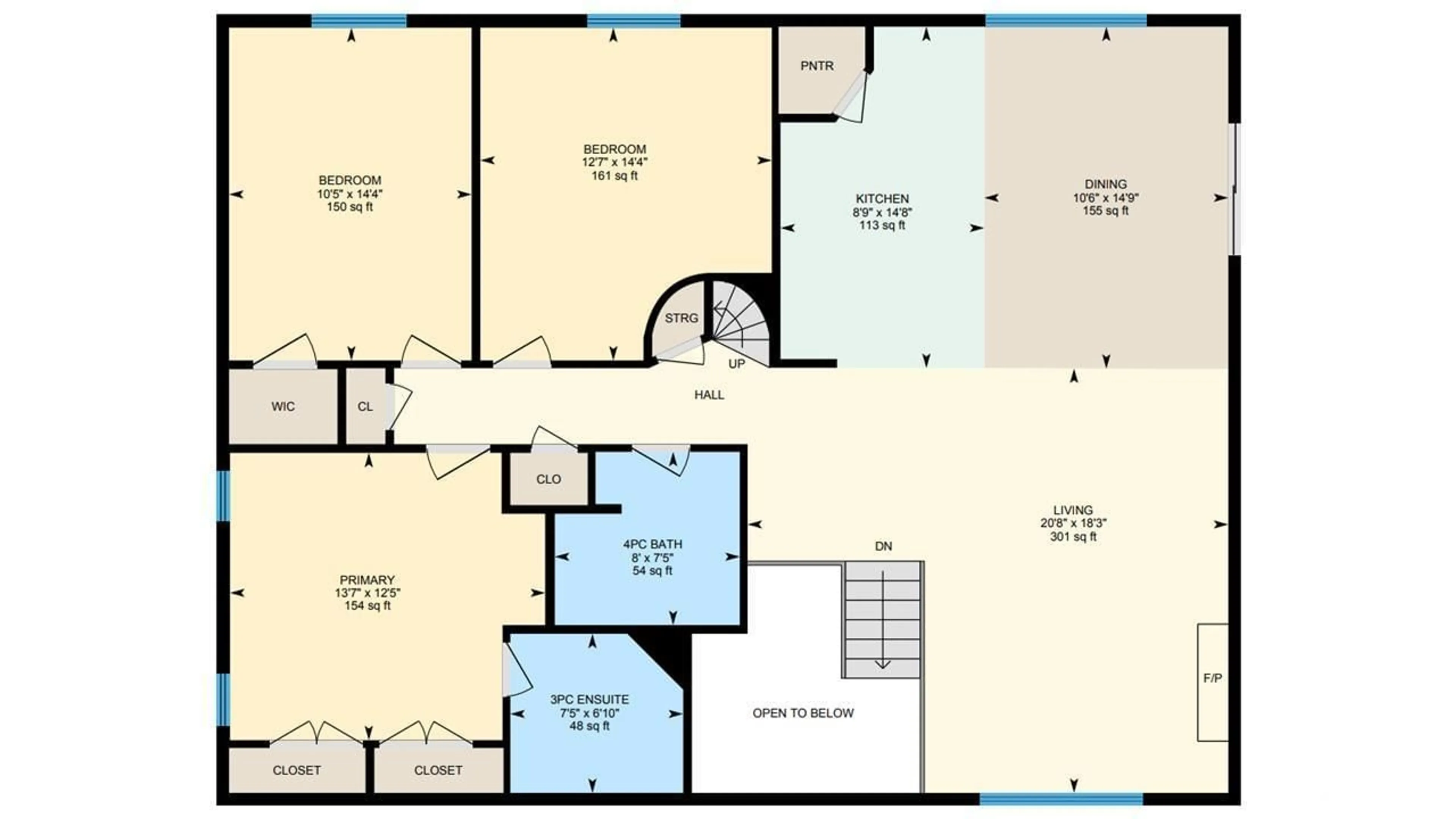 Floor plan for 12 MONTEREY ES, Wetaskiwin Alberta T9A1K2