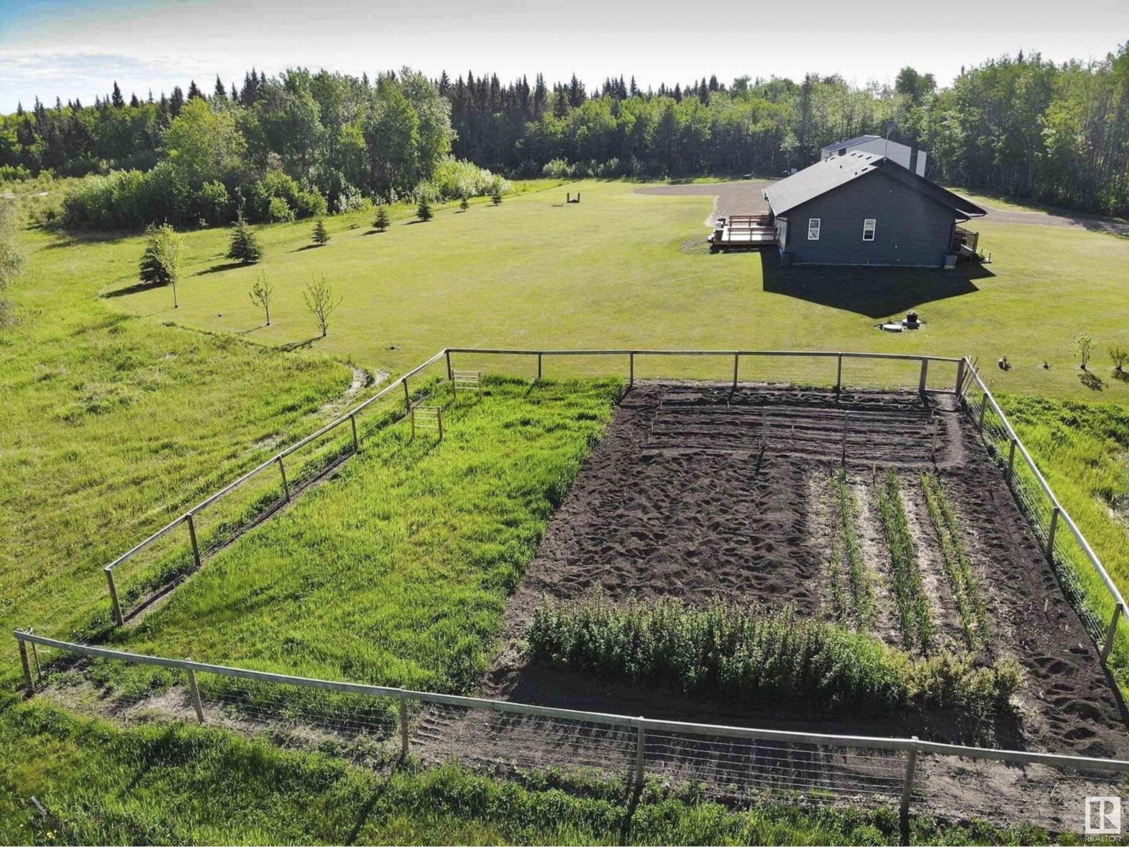 A pic from outside/outdoor area/front of a property/back of a property/a pic from drone, unknown for 43420 Twp Rd 630, Rural Bonnyville M.D. Alberta T9M1P2