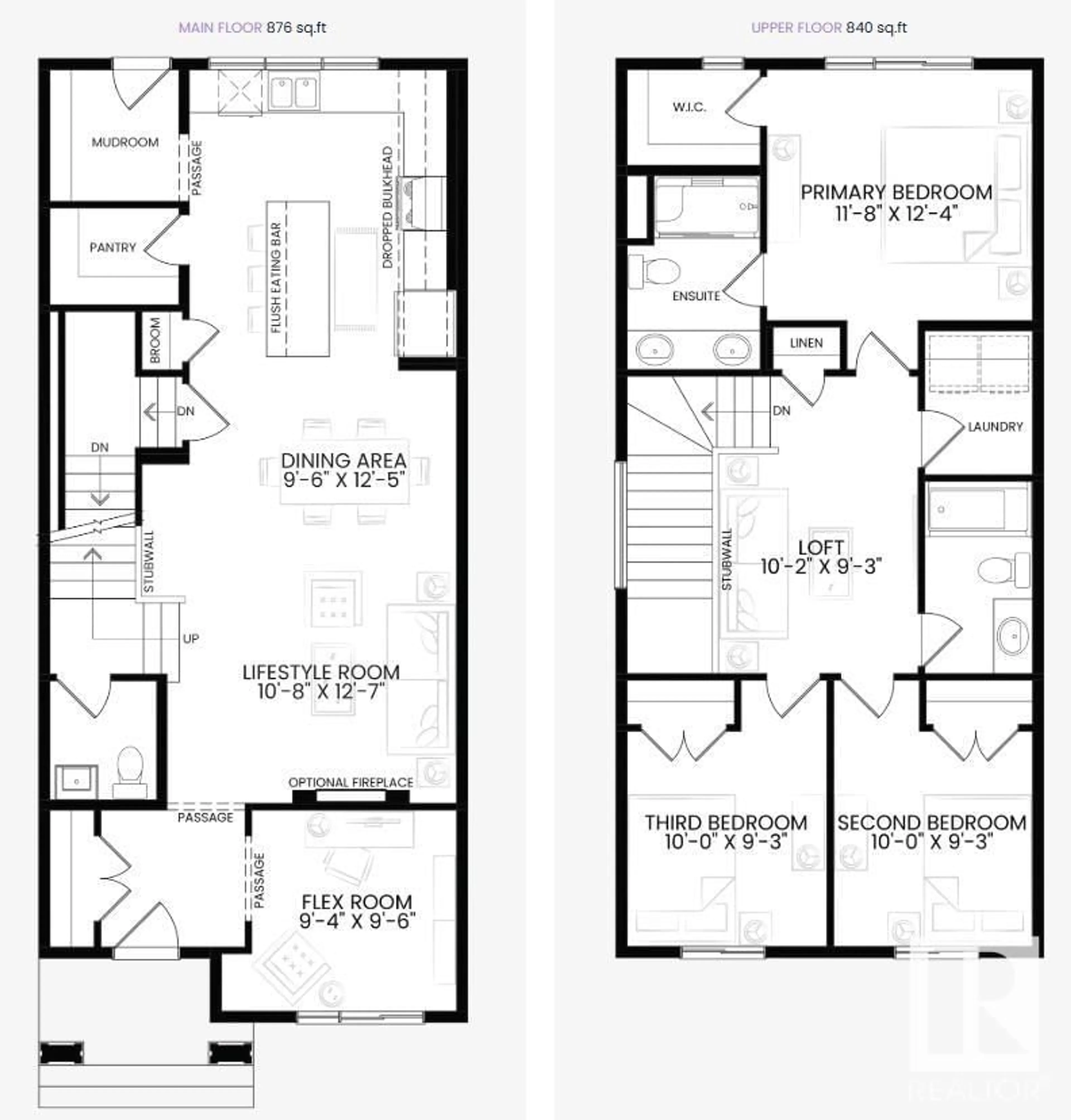 Floor plan for 7116 51 AV, Beaumont Alberta T4X3E6