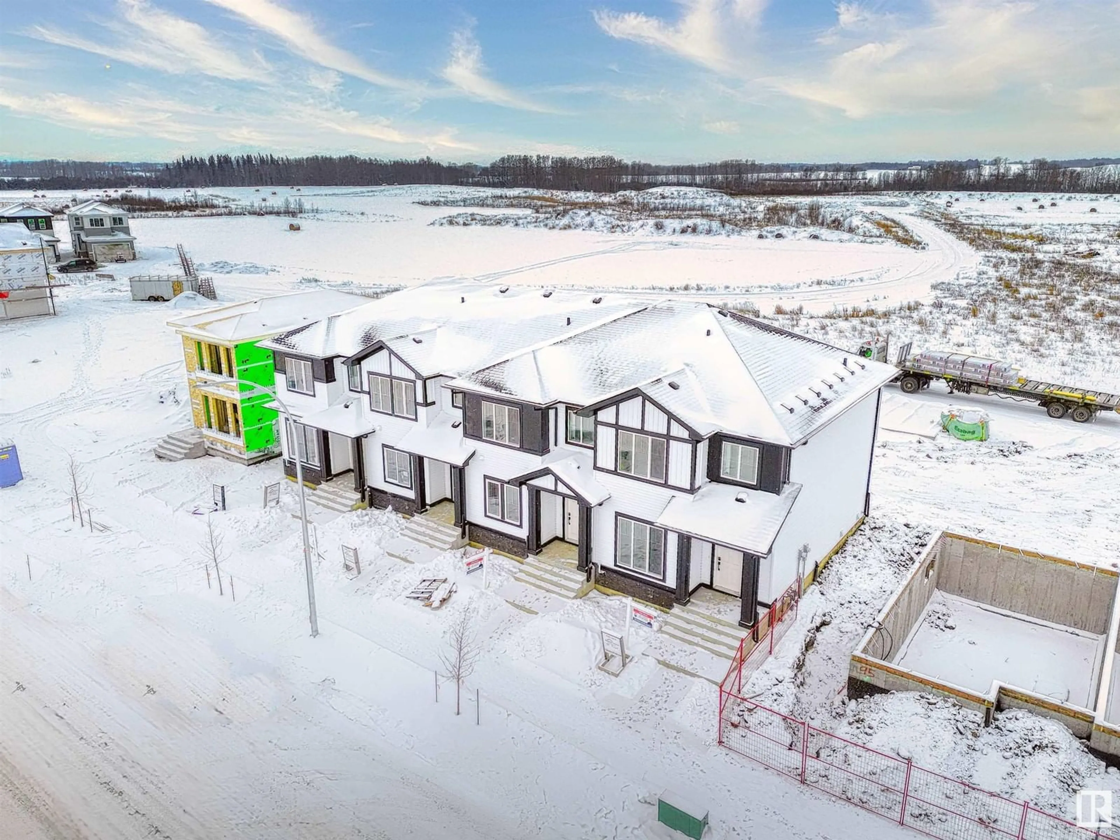 A pic from outside/outdoor area/front of a property/back of a property/a pic from drone, building for 103 BRICKYARD DR, Stony Plain Alberta T7Z1C3