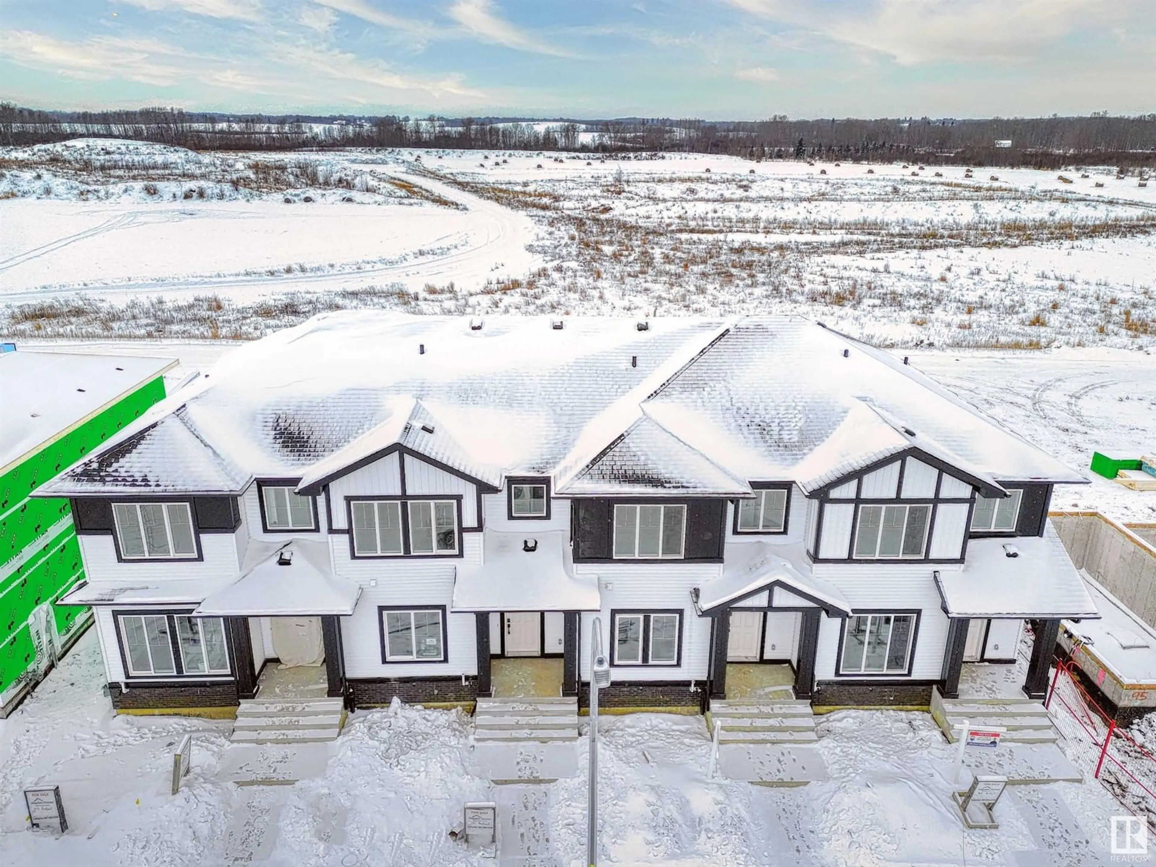 A pic from outside/outdoor area/front of a property/back of a property/a pic from drone, building for 103 BRICKYARD DR, Stony Plain Alberta T7Z1C3