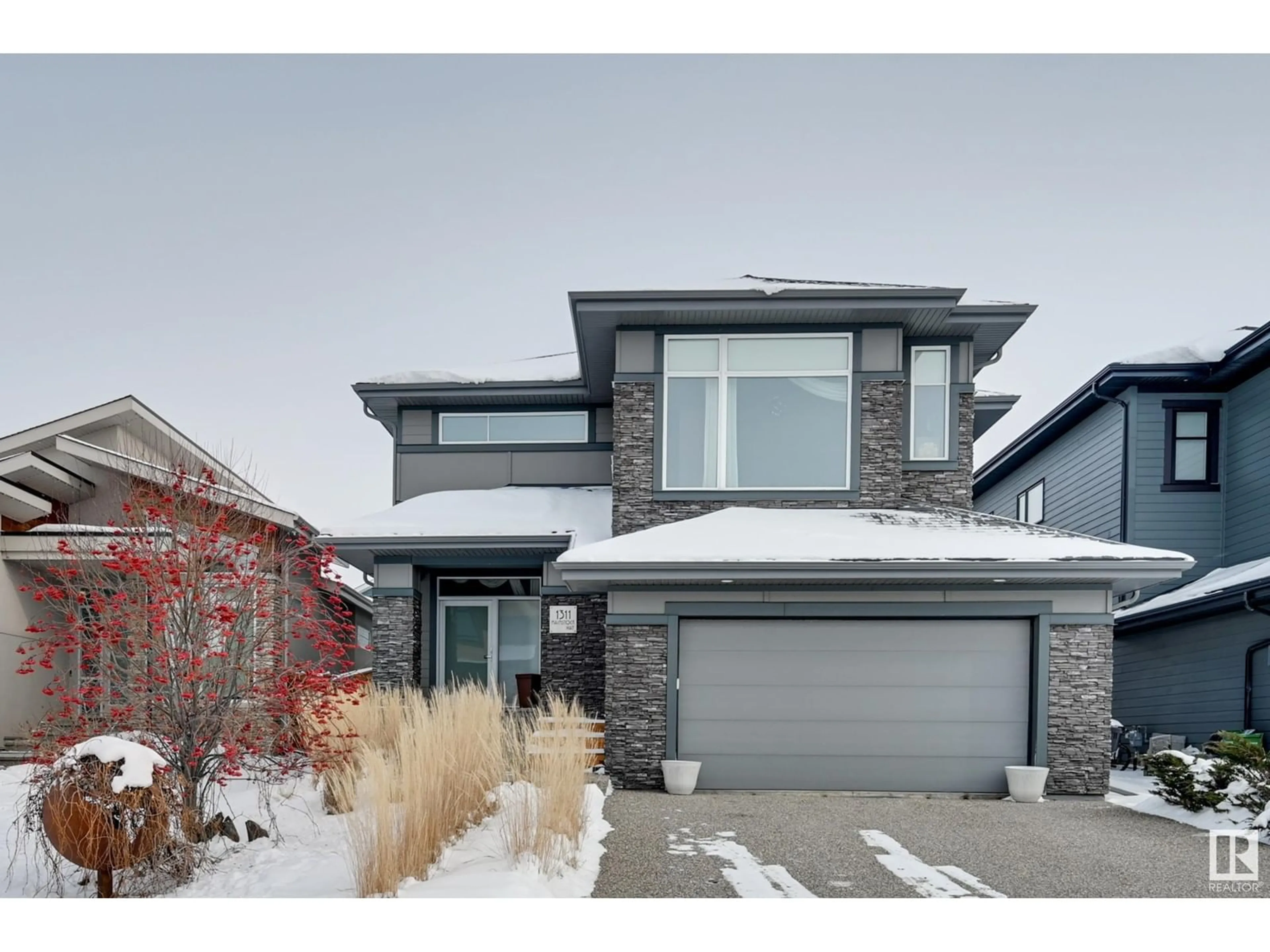 Home with brick exterior material, street for 1311 HAINSTOCK WY SW, Edmonton Alberta T6W3B6