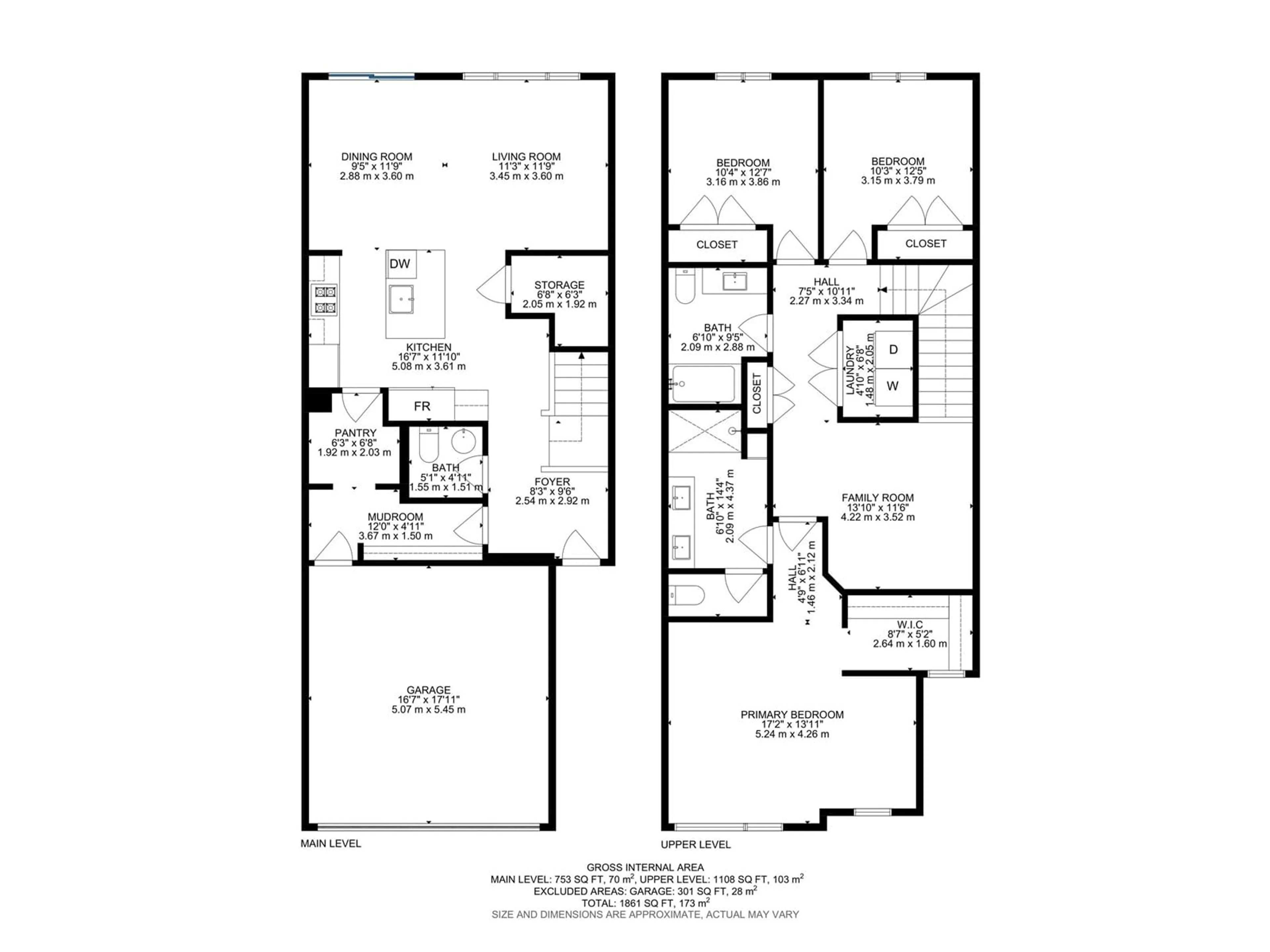 Floor plan for 2345 158A Street SW, Edmonton Alberta T6W5K4