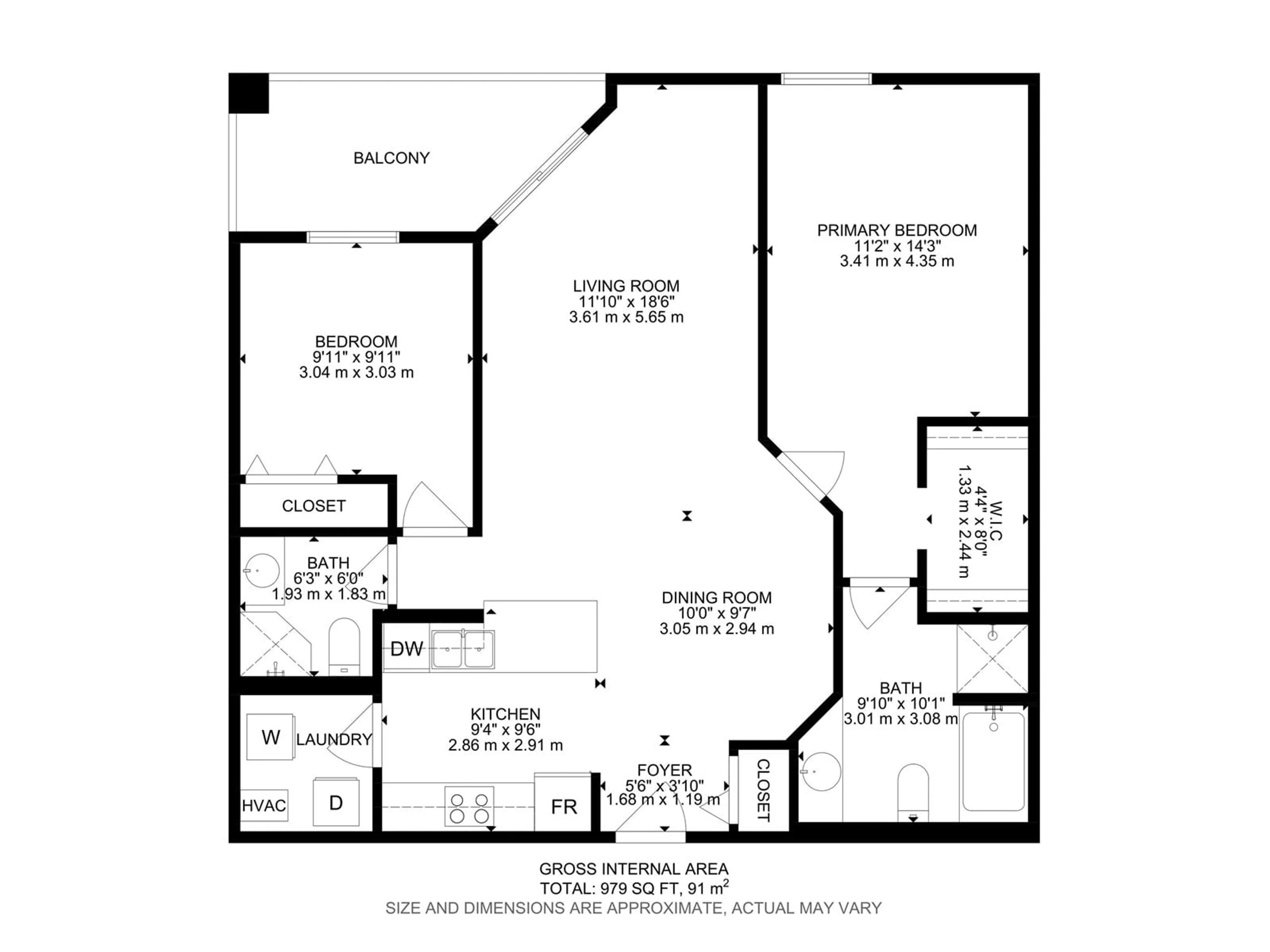 Floor plan for #229 13111 140 AV NW, Edmonton Alberta T6V0B1