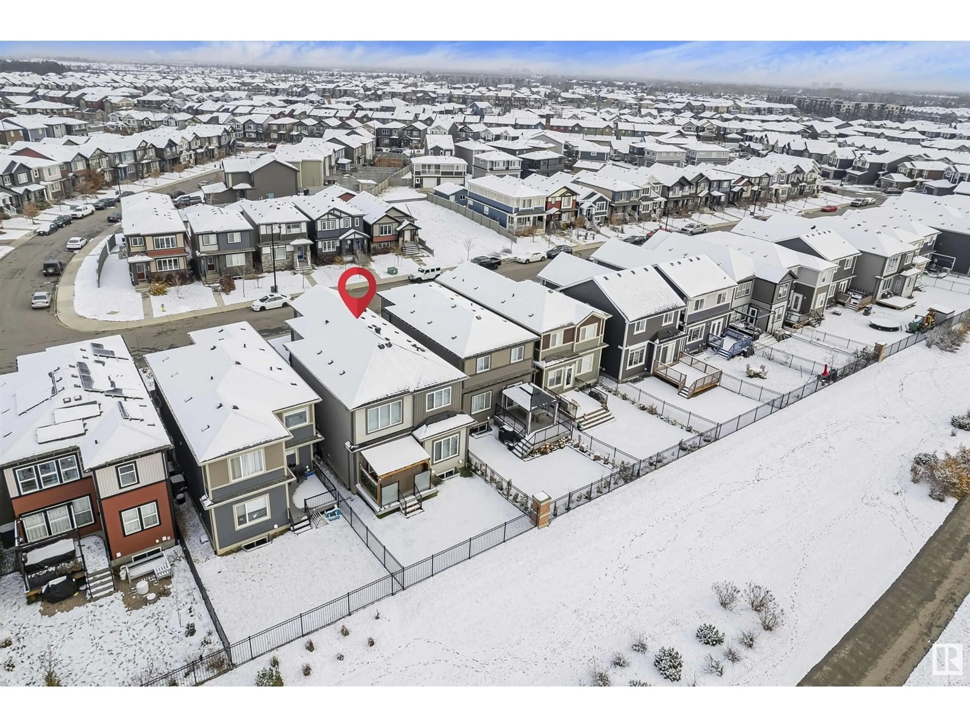 A pic from outside/outdoor area/front of a property/back of a property/a pic from drone, unknown for 8632 223 Street NW NW, Edmonton Alberta T5T7L6