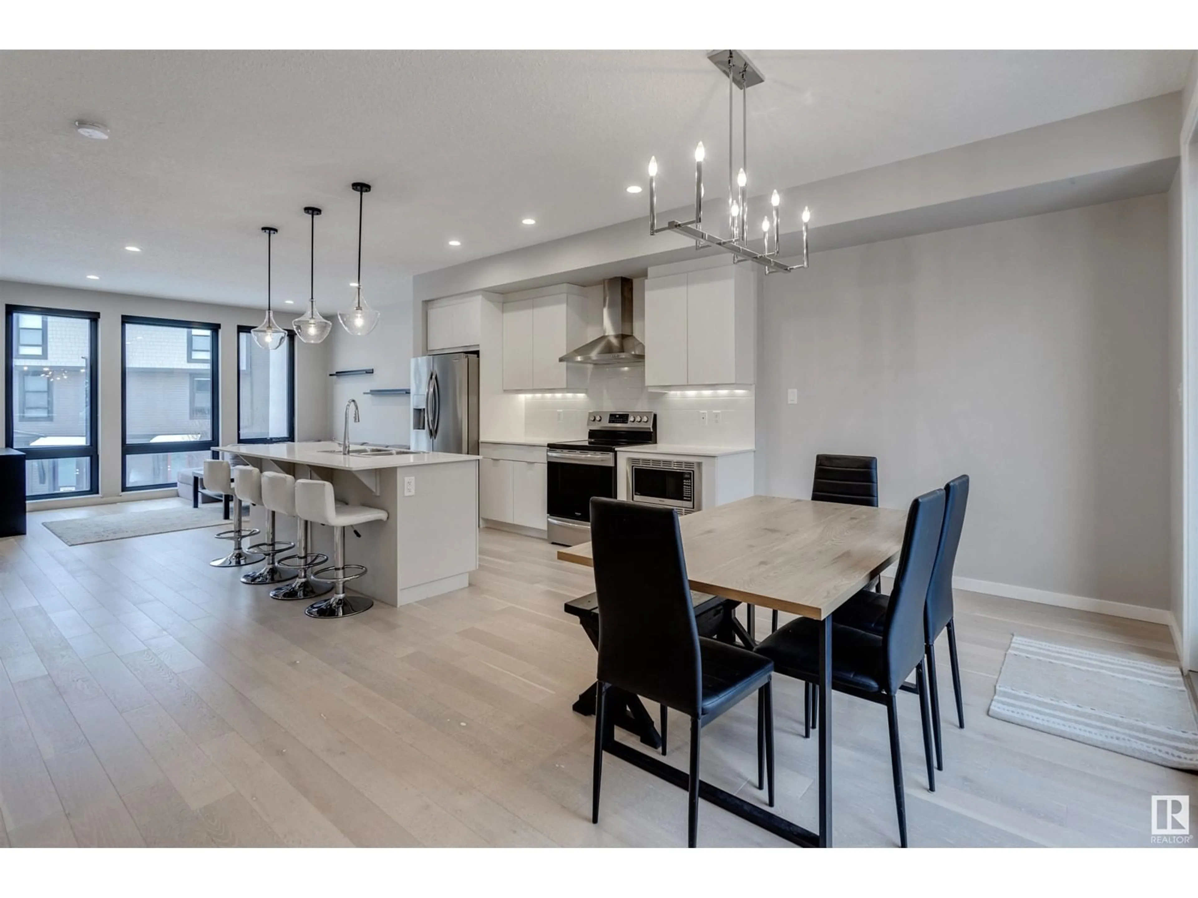 Open concept kitchen, ceramic/tile floor for #7 - 1304 RUTHERFORD RD, Edmonton Alberta T6W0B4