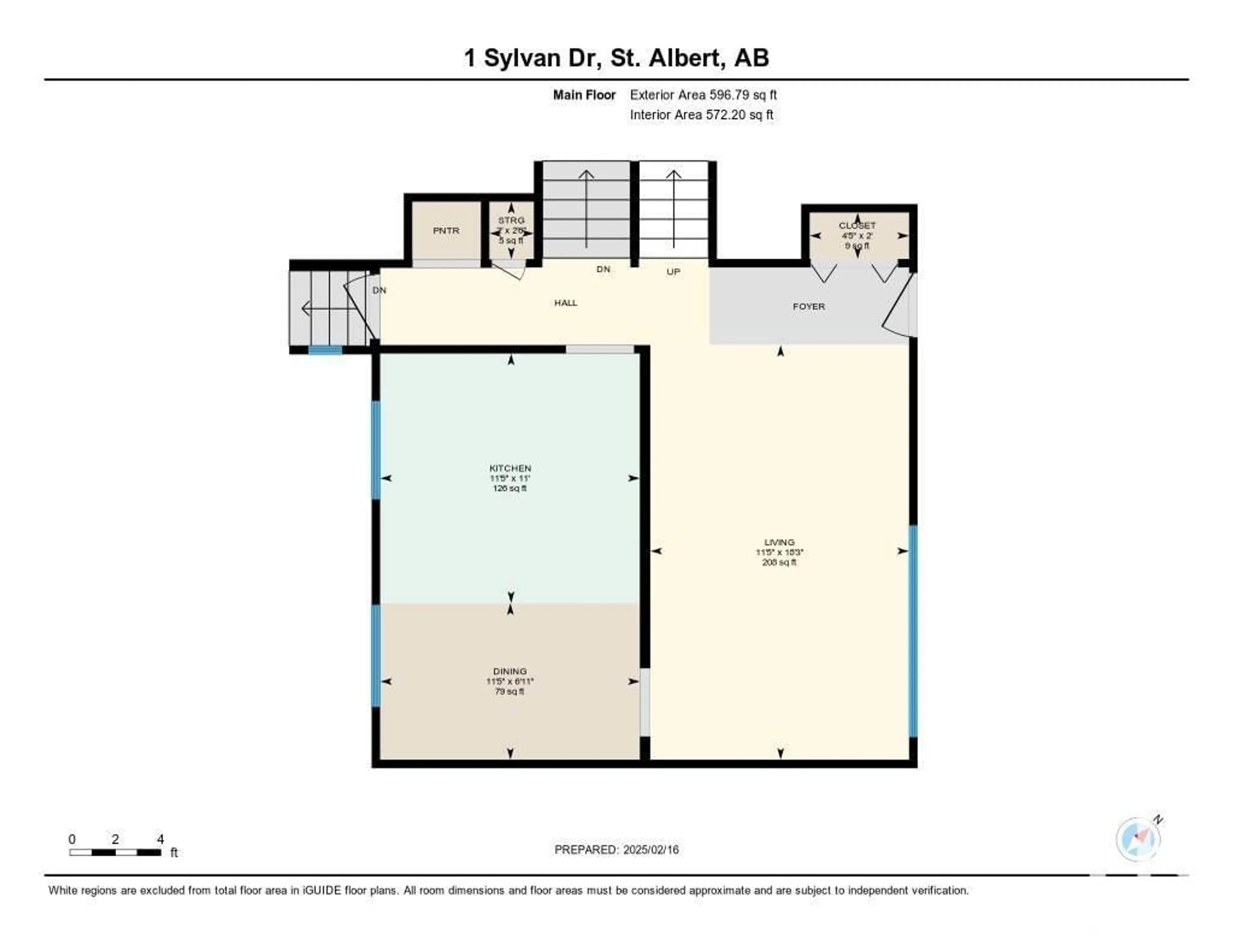 Floor plan for 1 SYLVAN DR, St. Albert Alberta T8N0G7