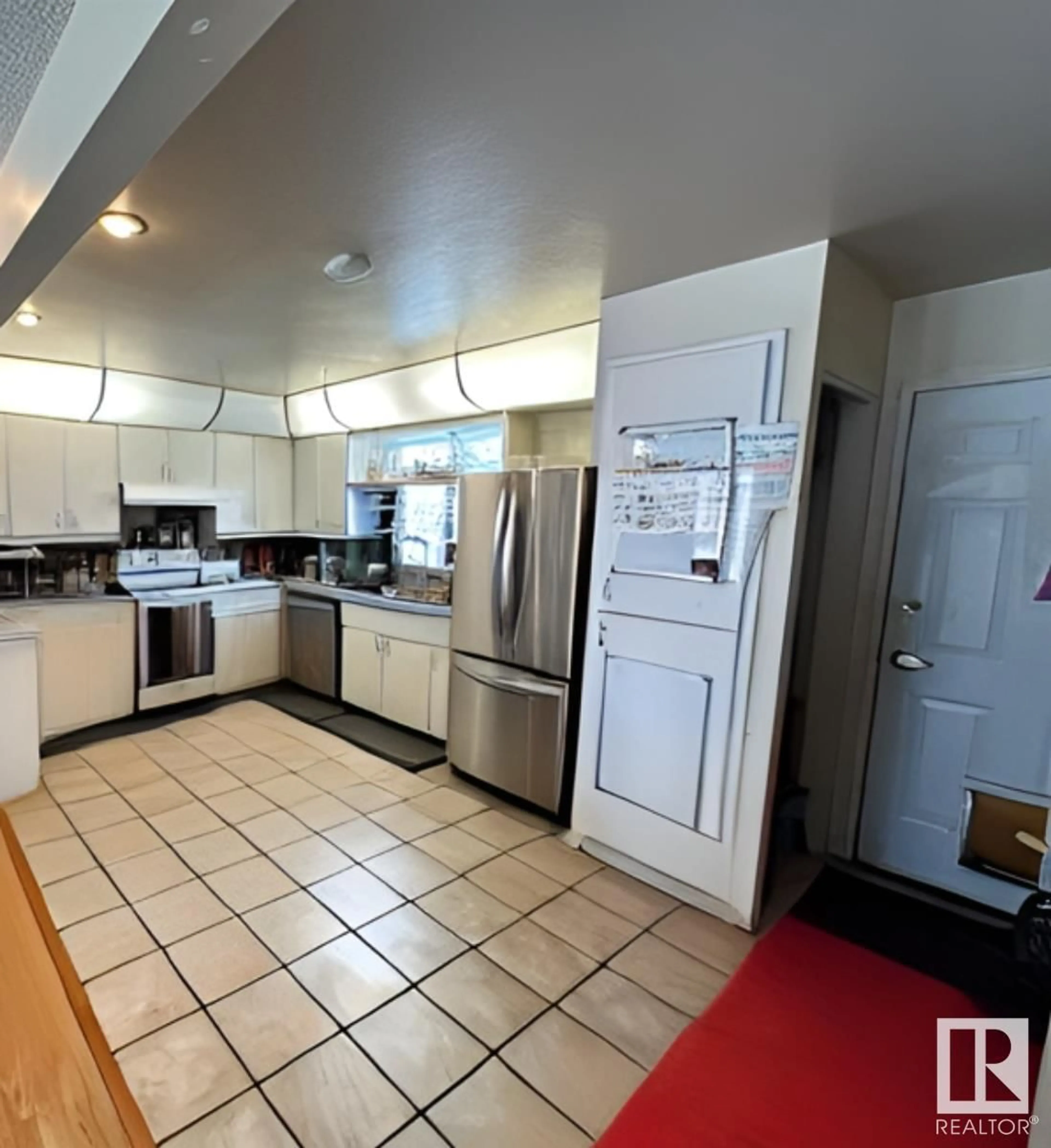Standard kitchen, ceramic/tile floor for 9903 167 ST, Edmonton Alberta T5P3W2
