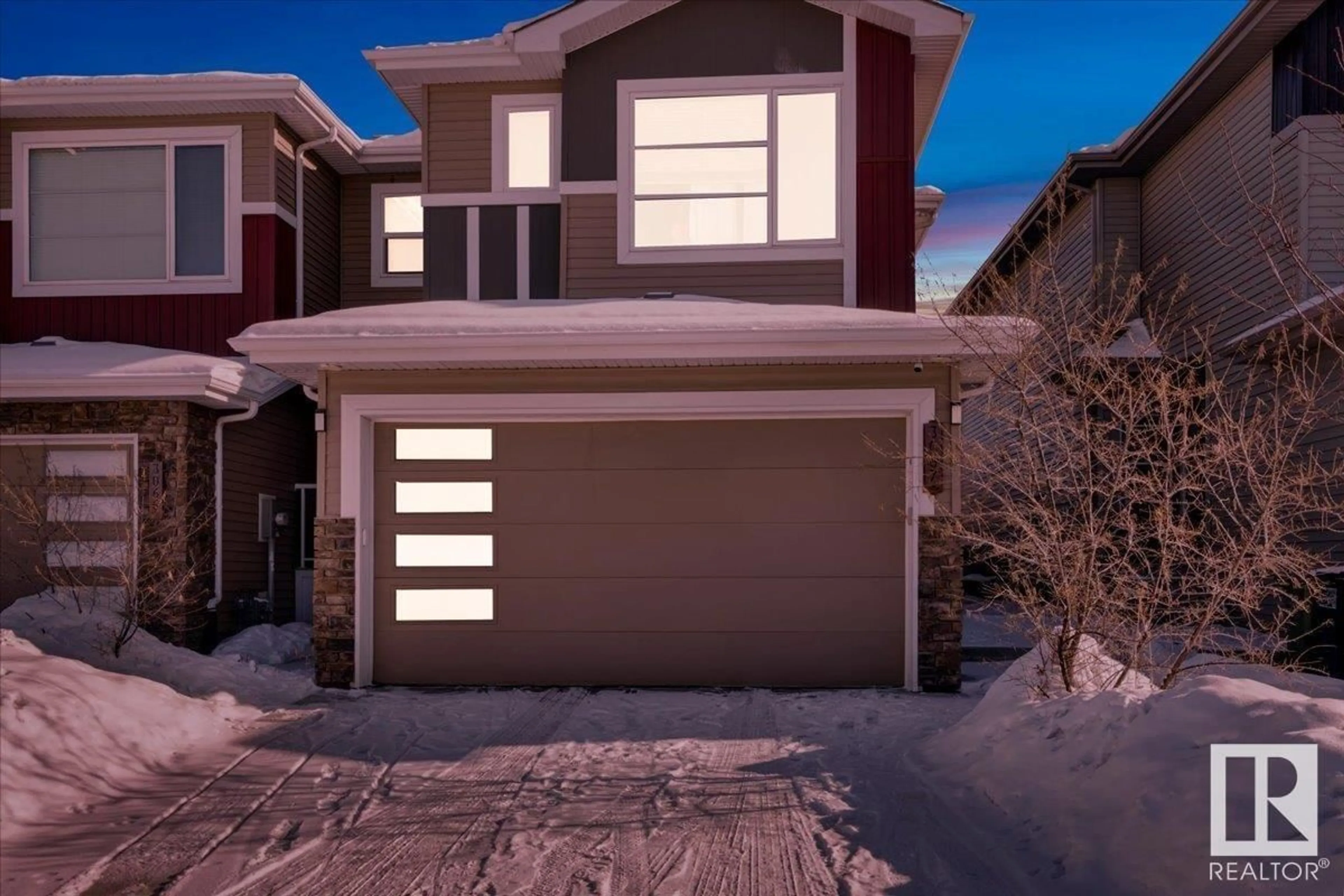 Home with vinyl exterior material, street for 3067 CHECKNITA WY SW, Edmonton Alberta T6W3X8