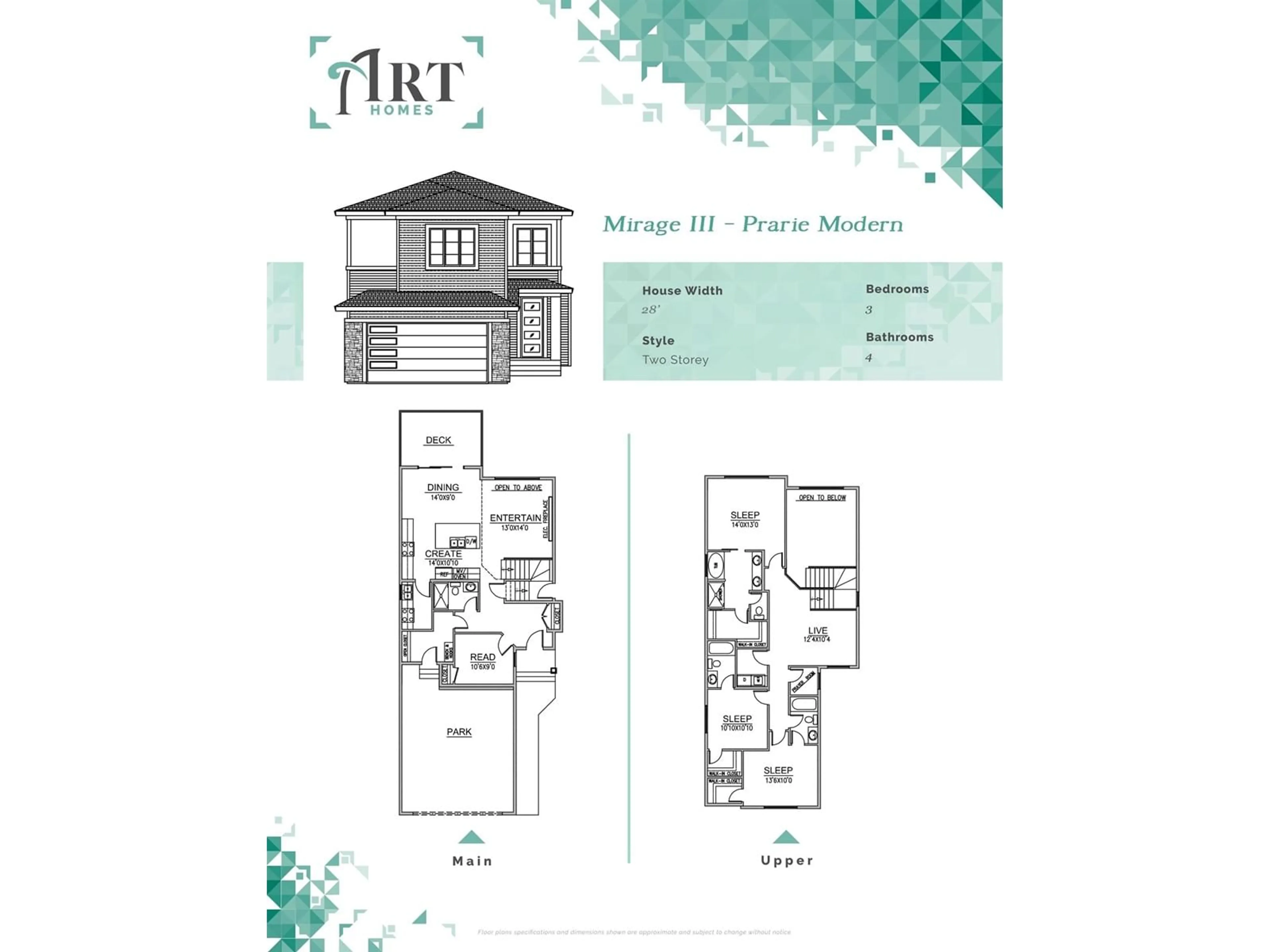 Floor plan for 5453 Kootook RD SW, Edmonton Alberta T6W2Z5