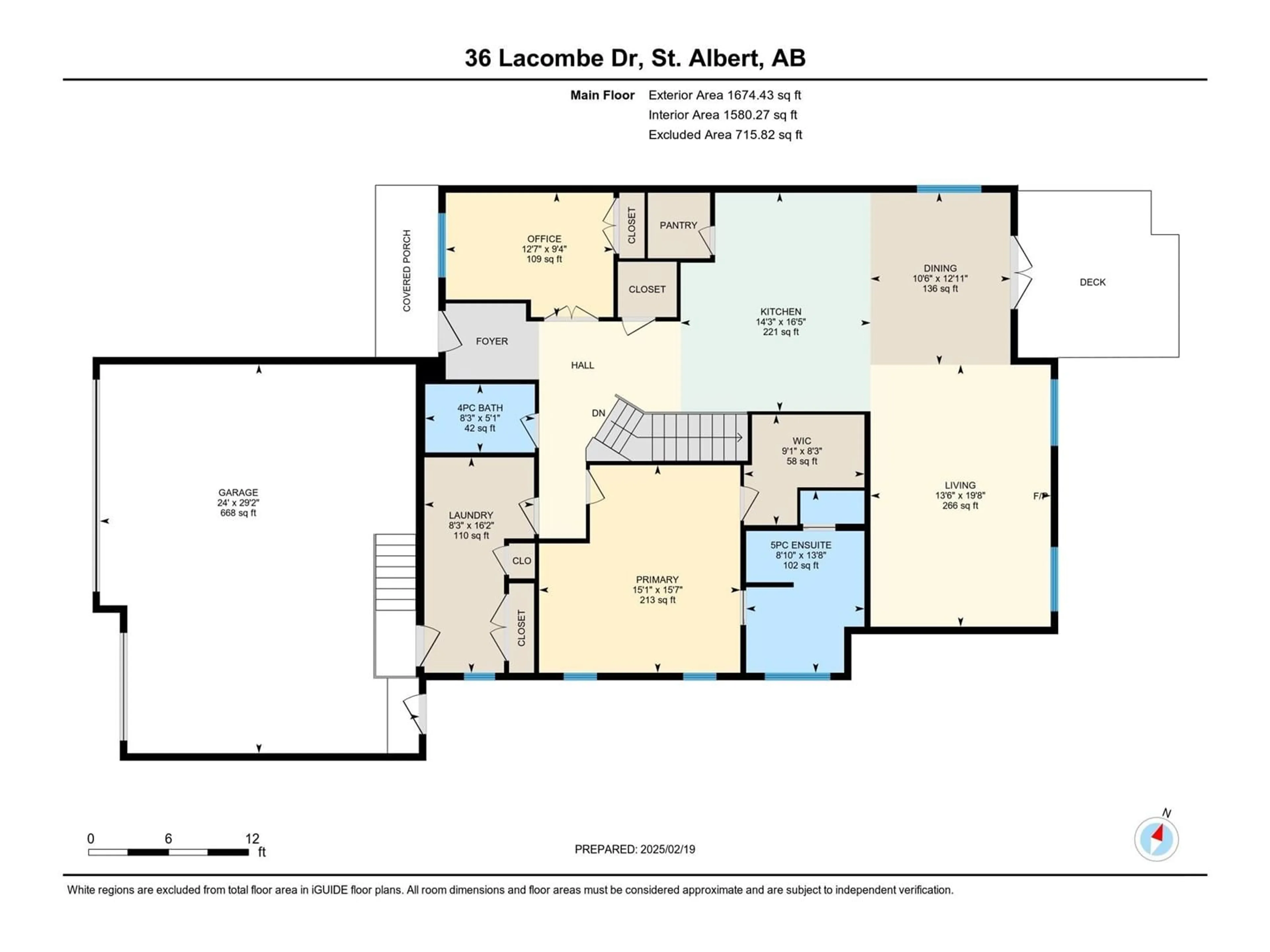 Floor plan for 36 LACOMBE DR, St. Albert Alberta T8N4G8